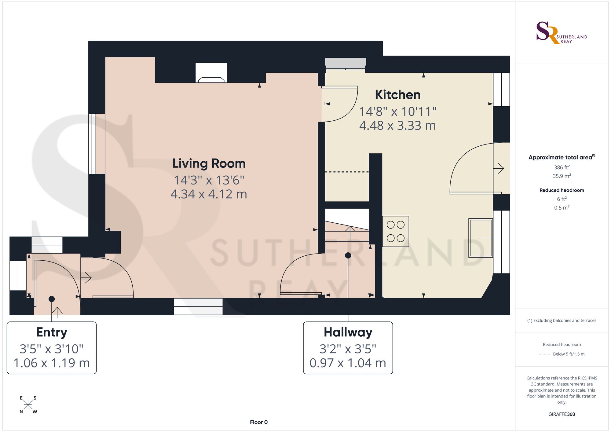 1 Ellers Bank, High Peak floorplan