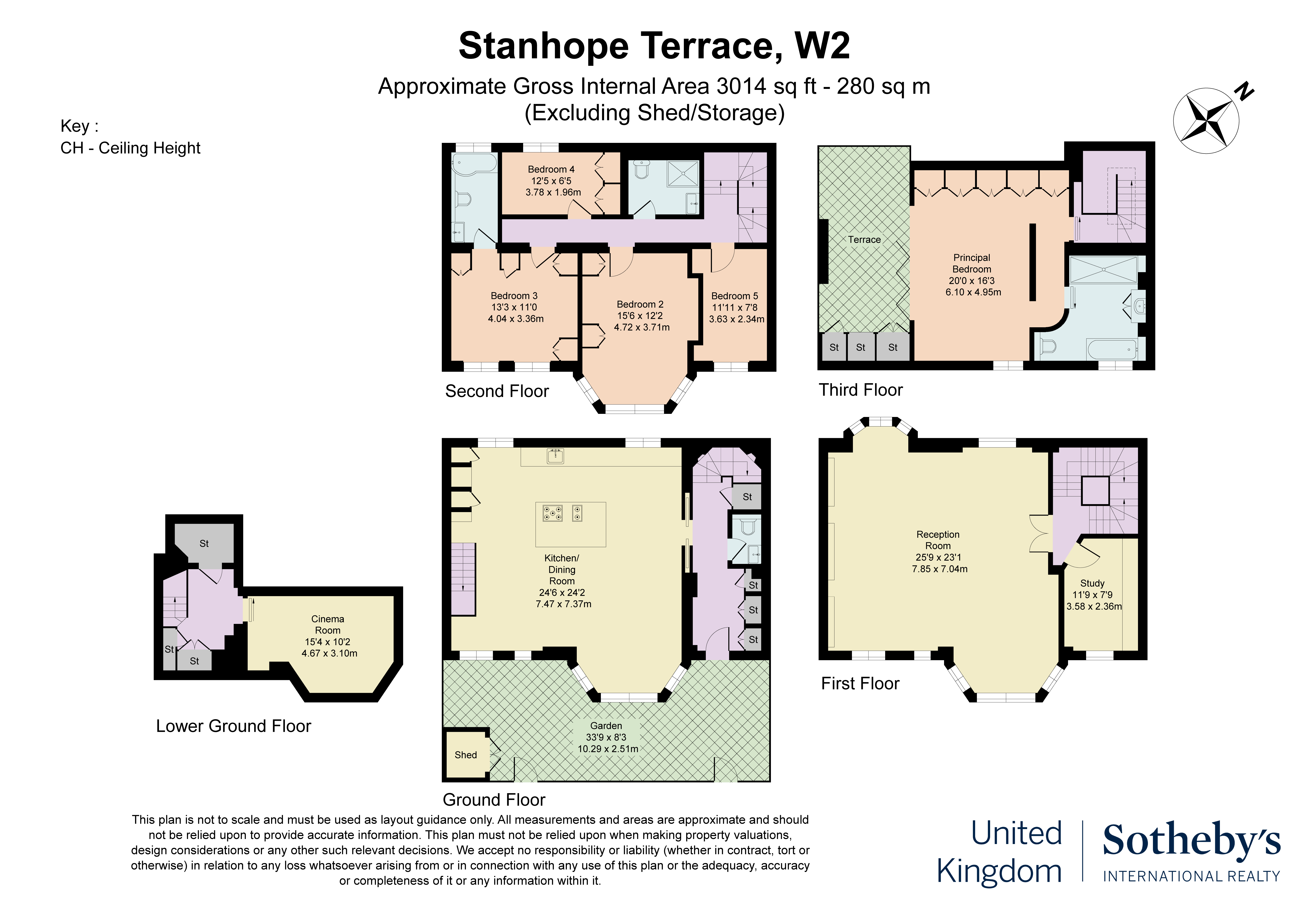 Stanhope, Stanhope Terrace, London floorplan