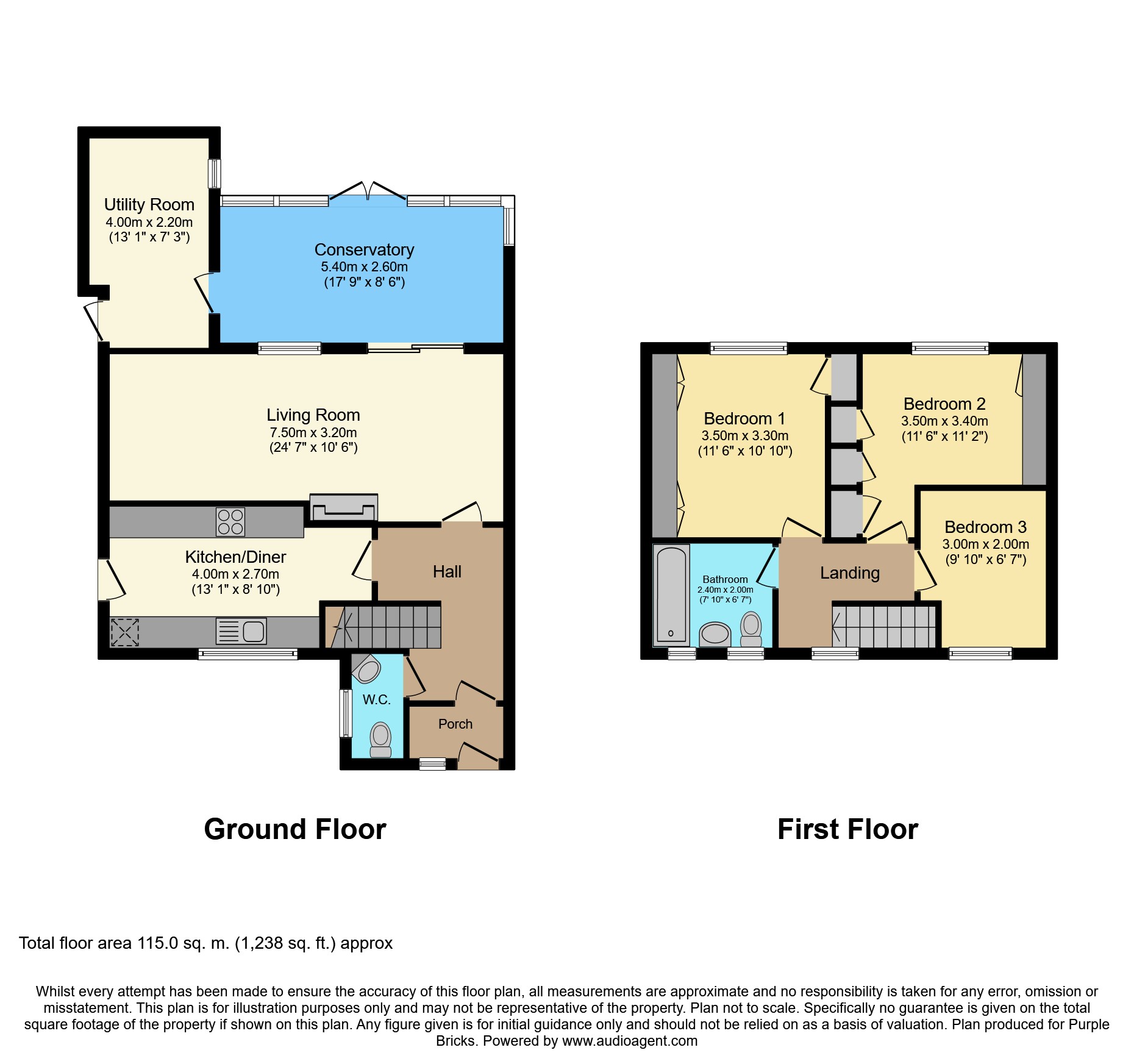 3 Bedrooms Terraced house for sale in Rowans, Welwyn Garden City AL7