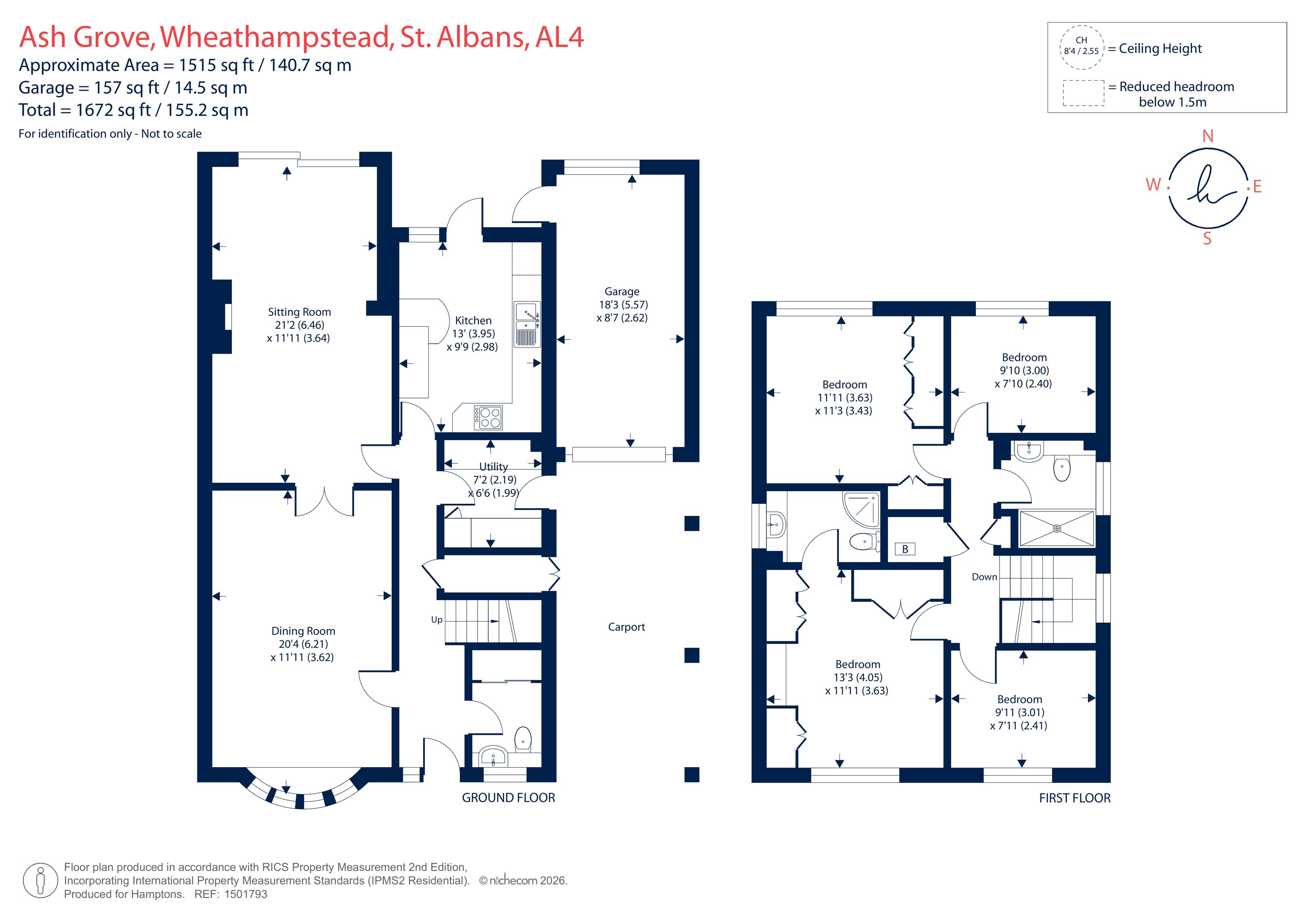 50, Ash Grove, St. Albans floorplan