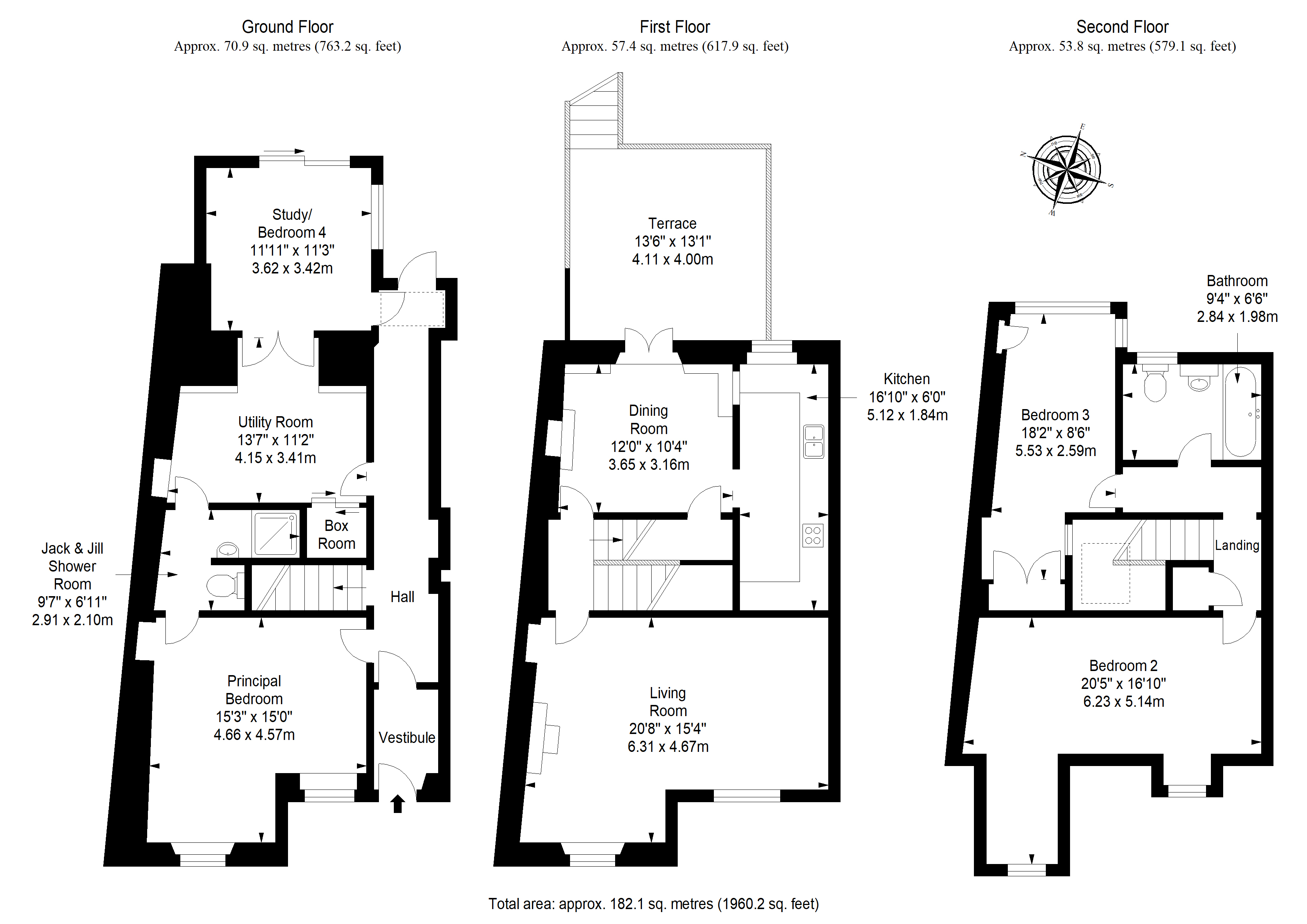 9, The Square, East Linton floorplan