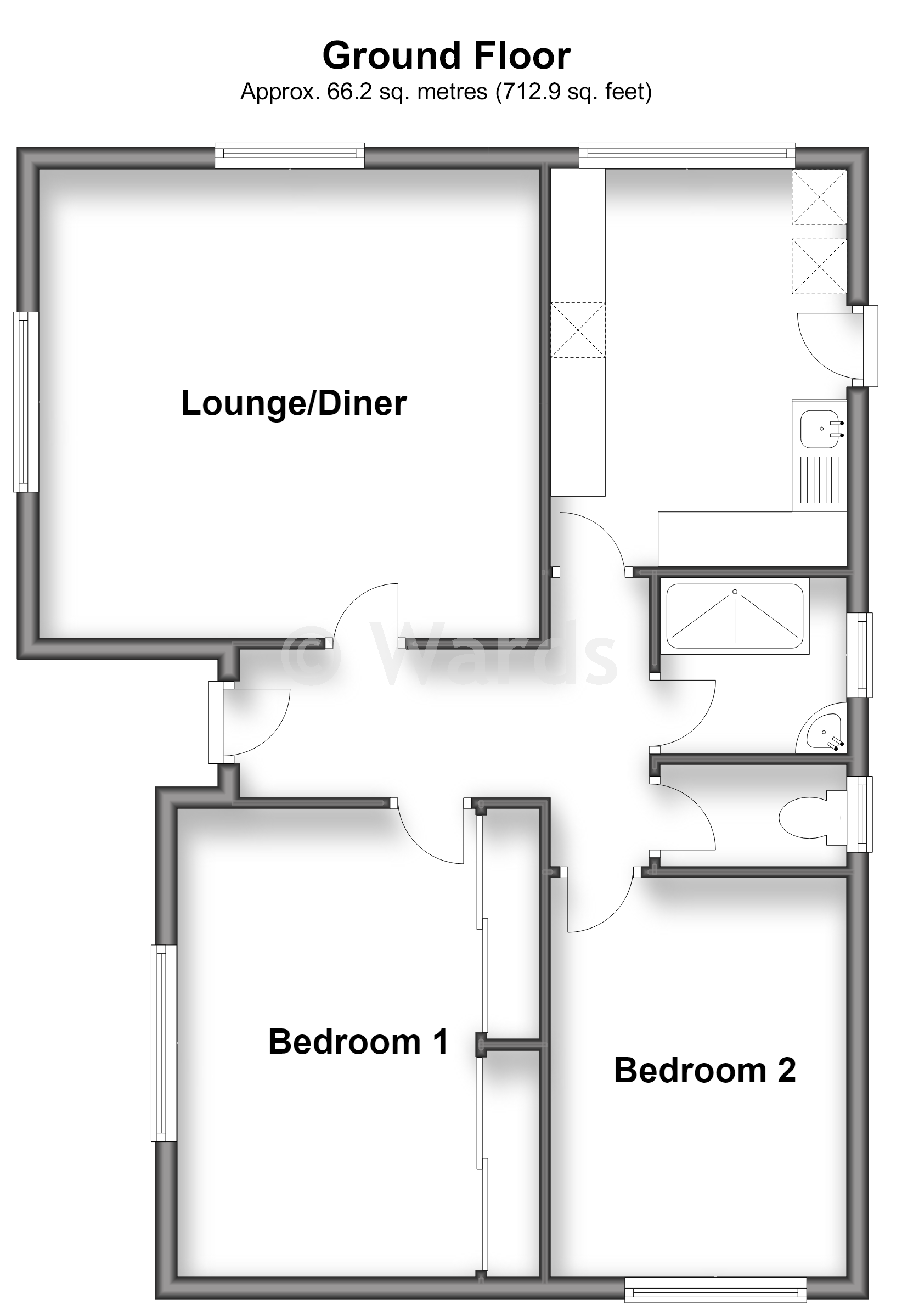 46, Vauxhall Avenue, Herne Bay floorplan