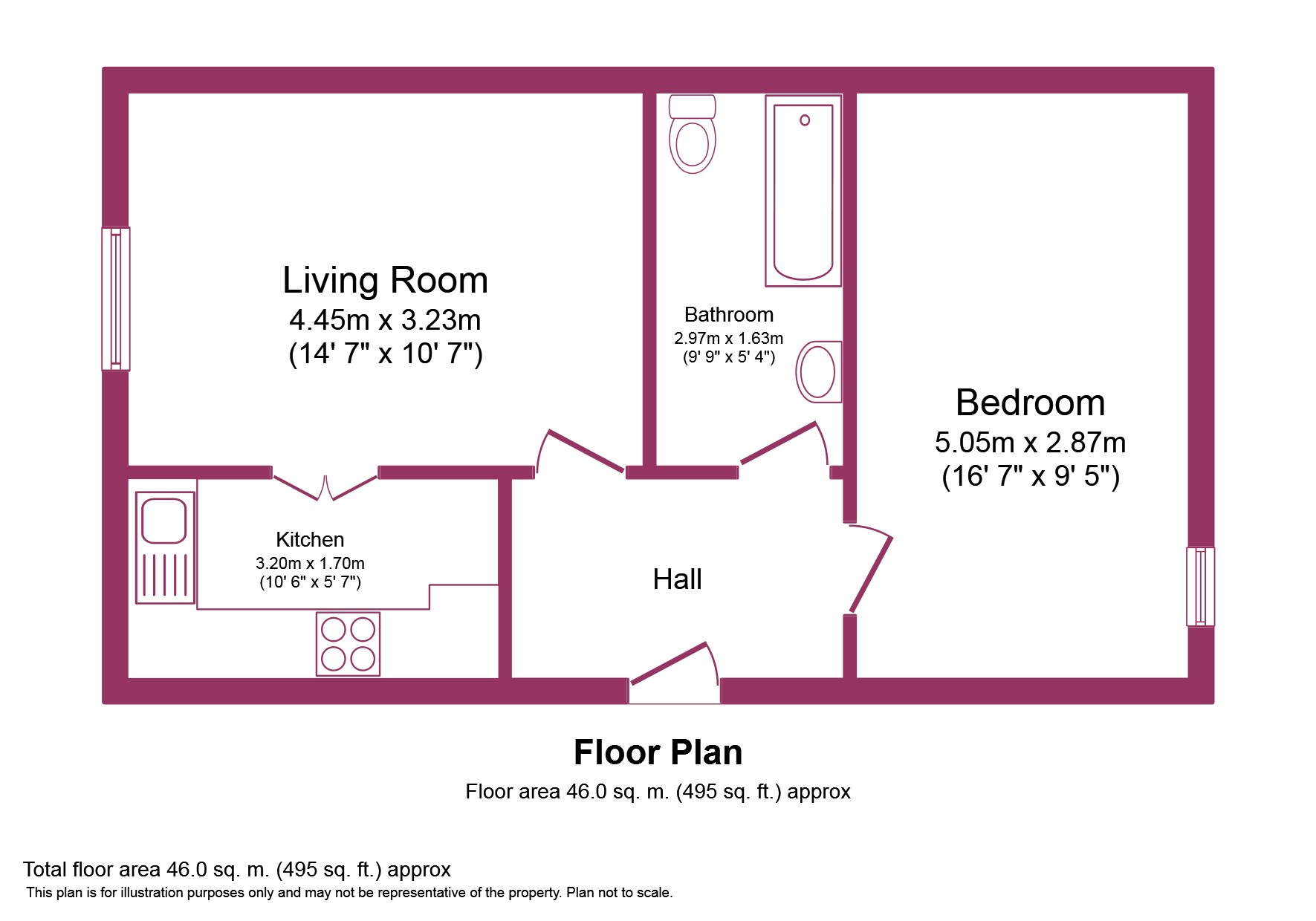 2, 20, Sandwich Road, Monton floorplan