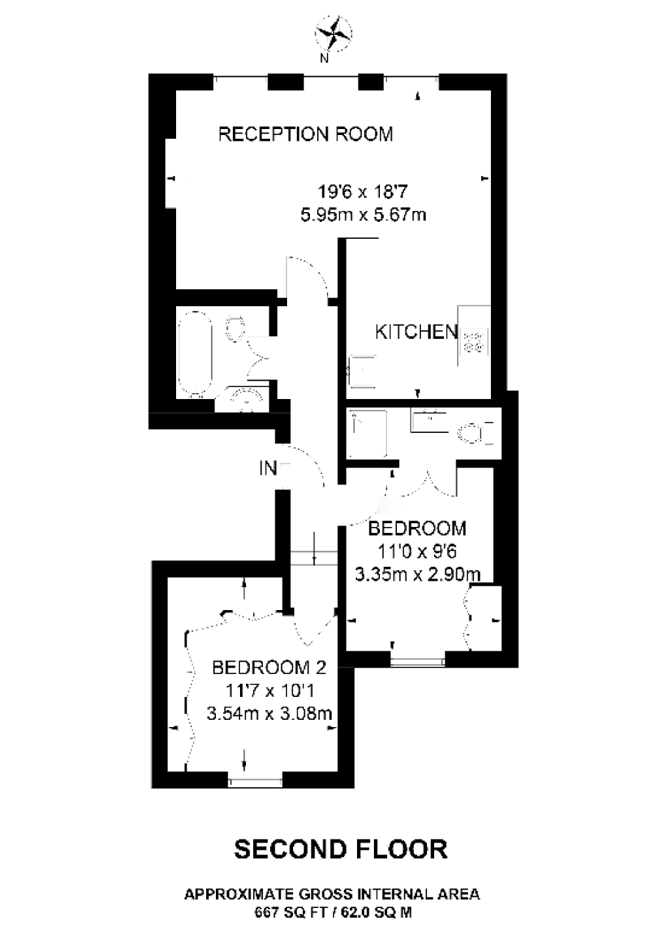 Brechin Place, South Kensington floorplan