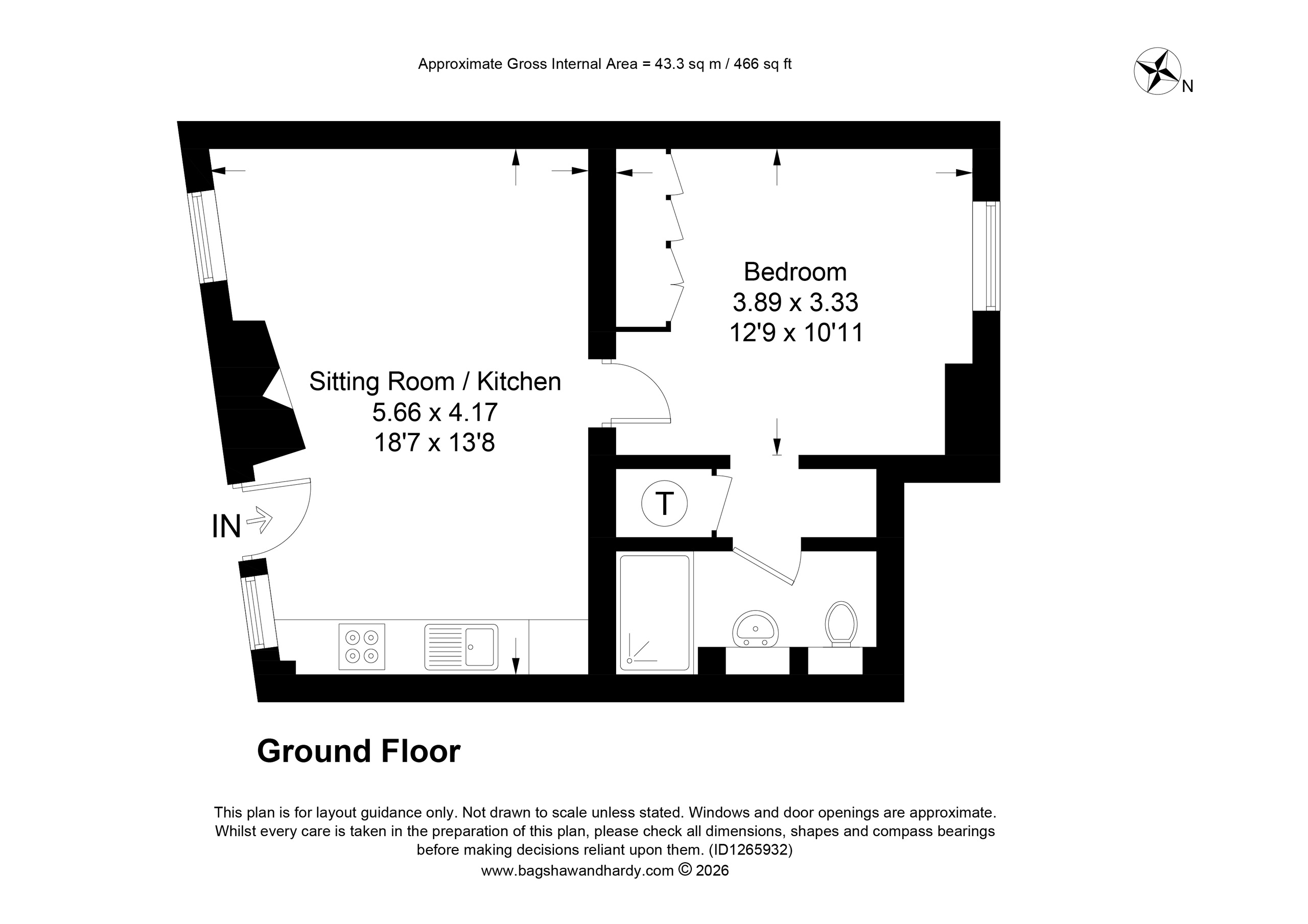 7 Apex House, Edenbridge floorplan