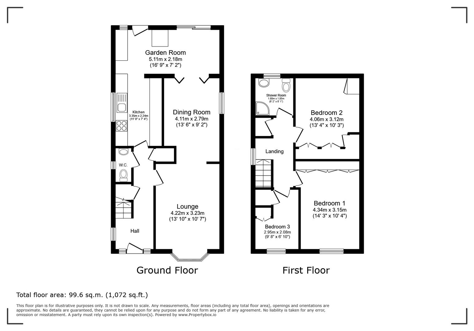 27, Grosmont Close, Hull floorplan