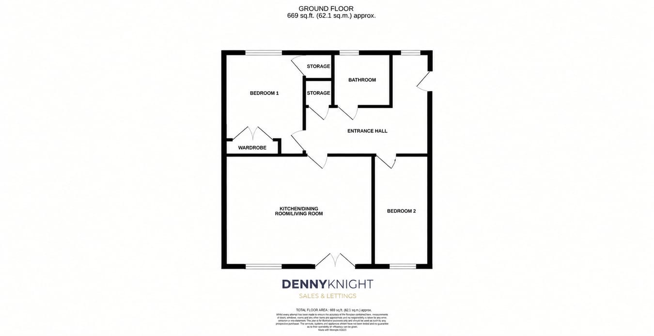 46, The Square, Northampton floorplan