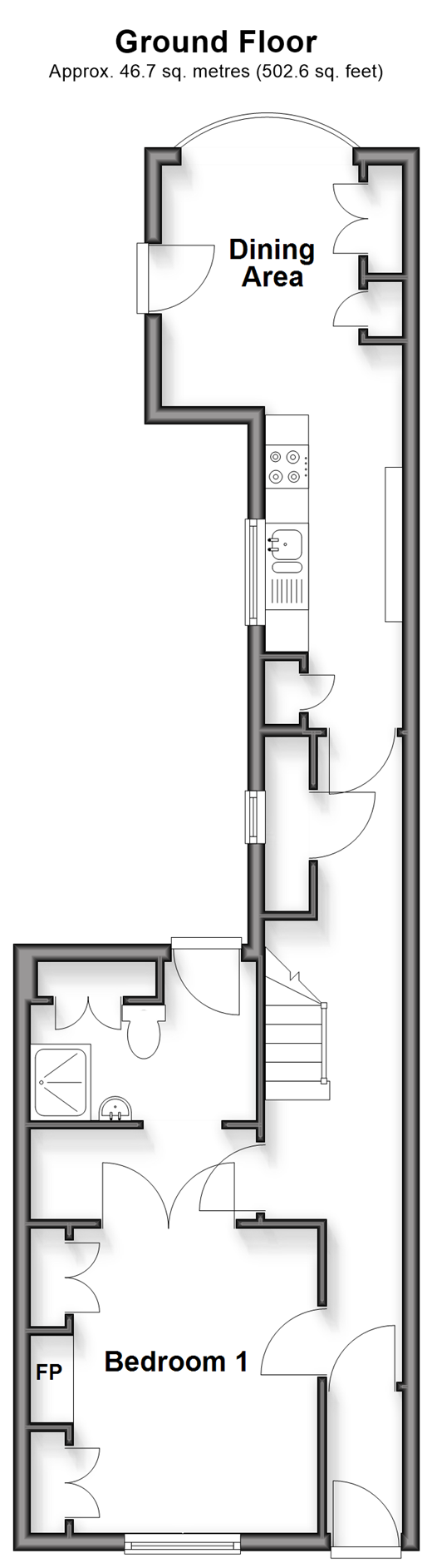 Westgate, Chichester floorplan