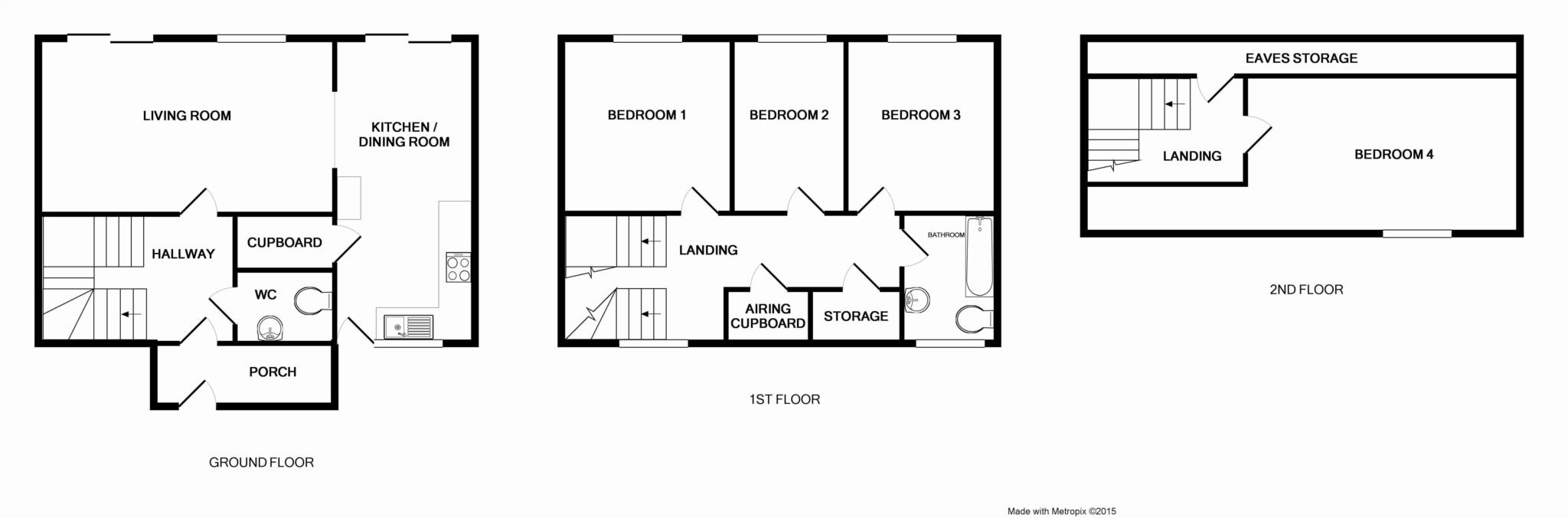 4 Bedrooms Terraced house for sale in Helmsdale, Bracknell RG12
