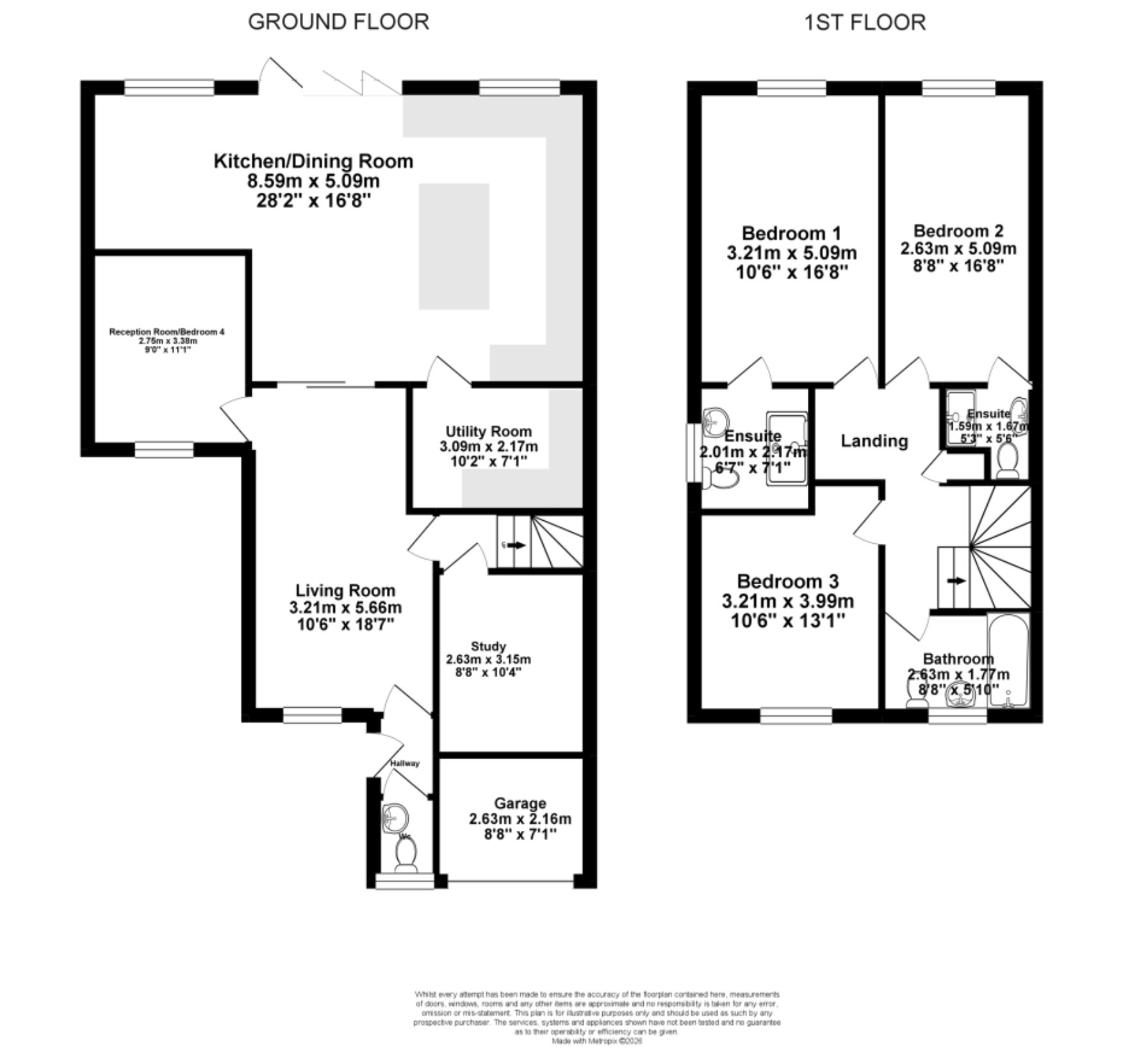 24 Emet Grove, Bristol floorplan