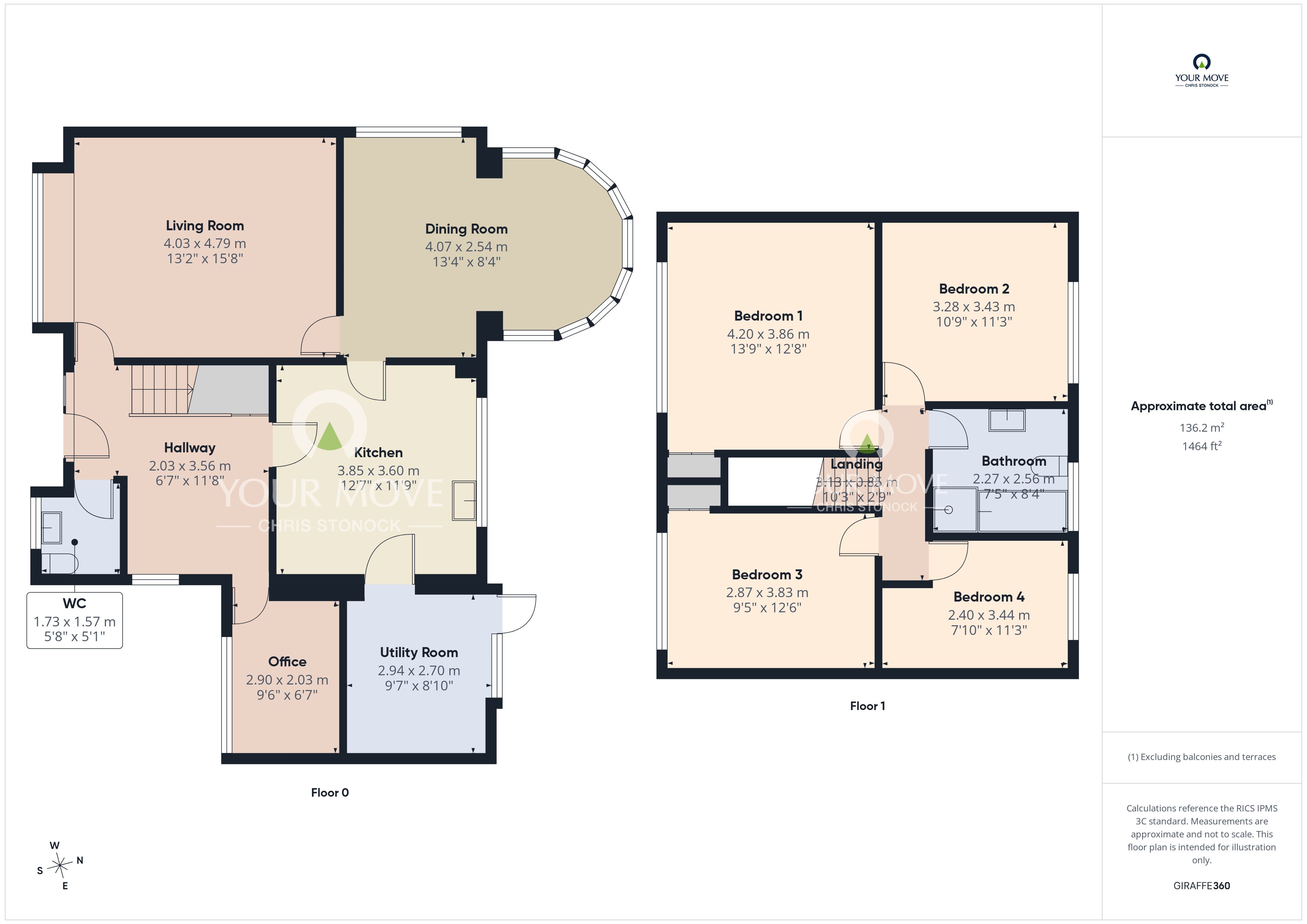 The Chesters, Tyne and Wear floorplan