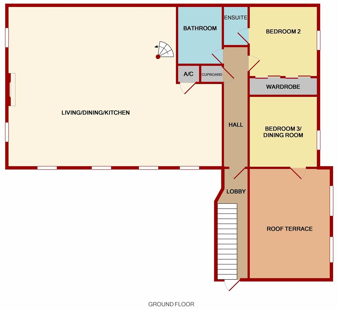 3 Bedrooms  for sale in Grist Mill Apartment, Pontshill, Ross-On-Wye HR9