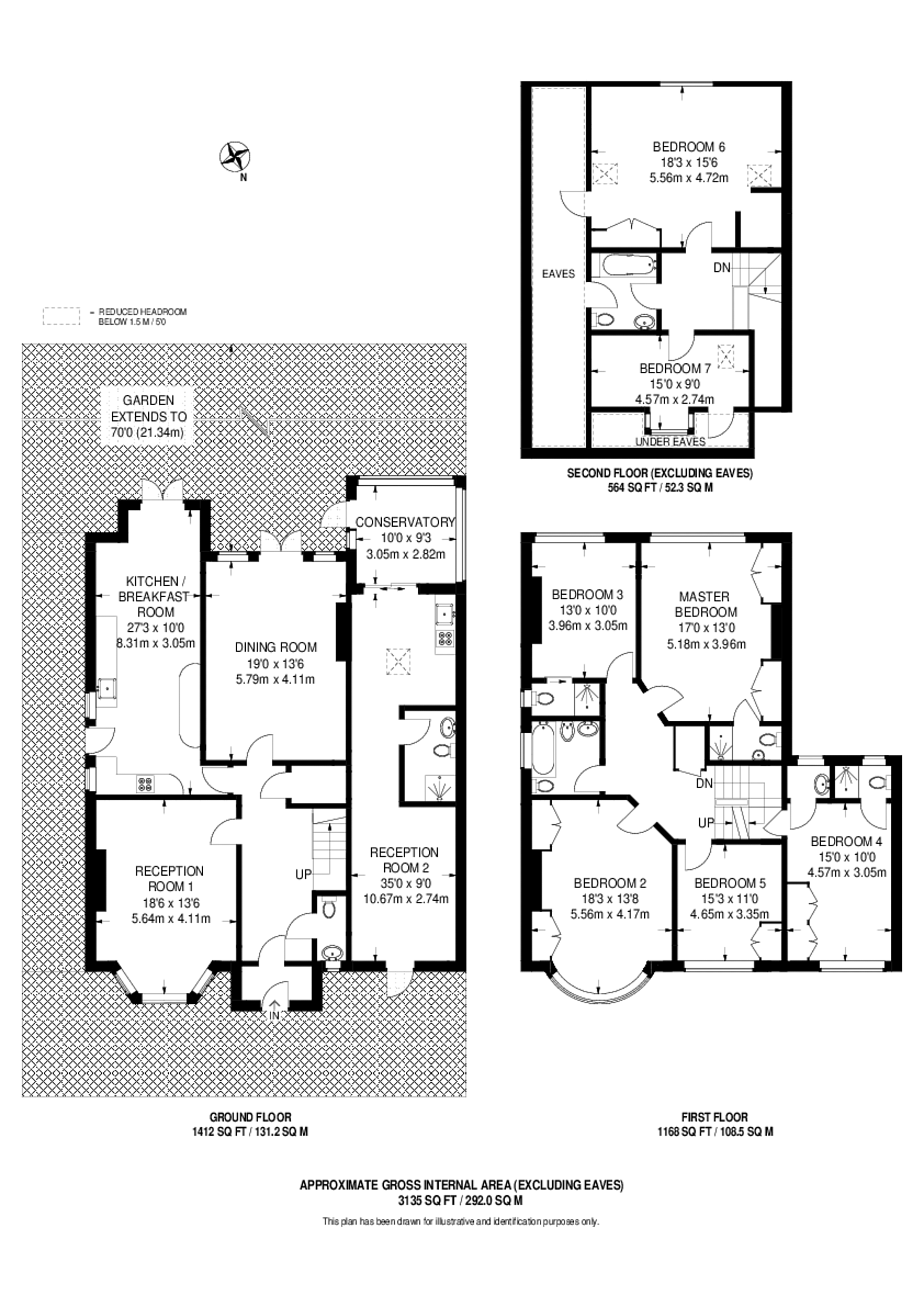 Broadlands Avenue, Streatham Hill floorplan