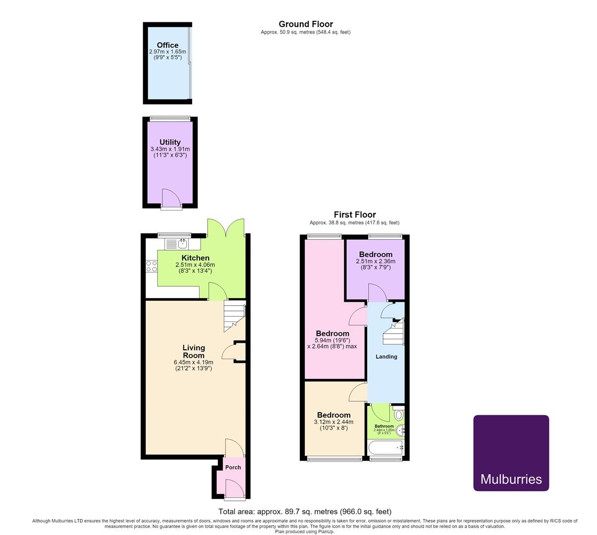 62, Ebberns Road, Hemel Hempstead floorplan