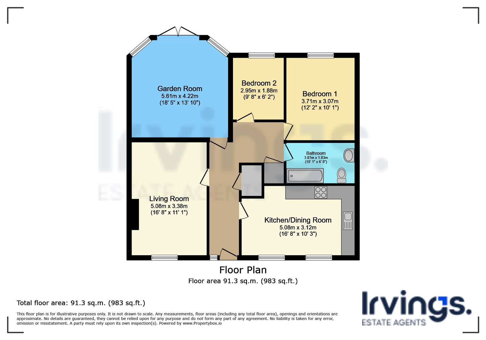 7, The Courtyards, Carlisle floorplan