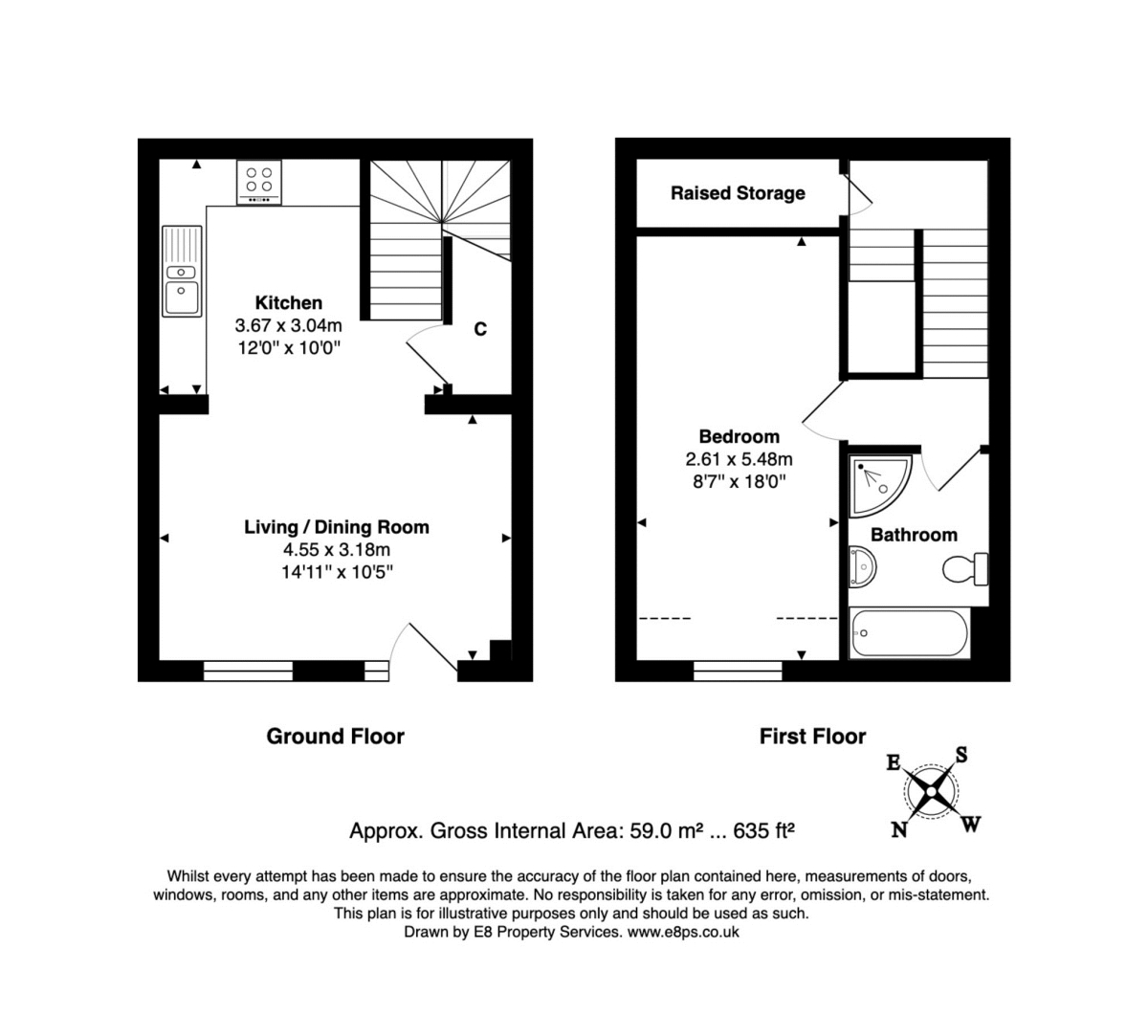 3 Wadley Court, Chapel Street, Bicester floorplan