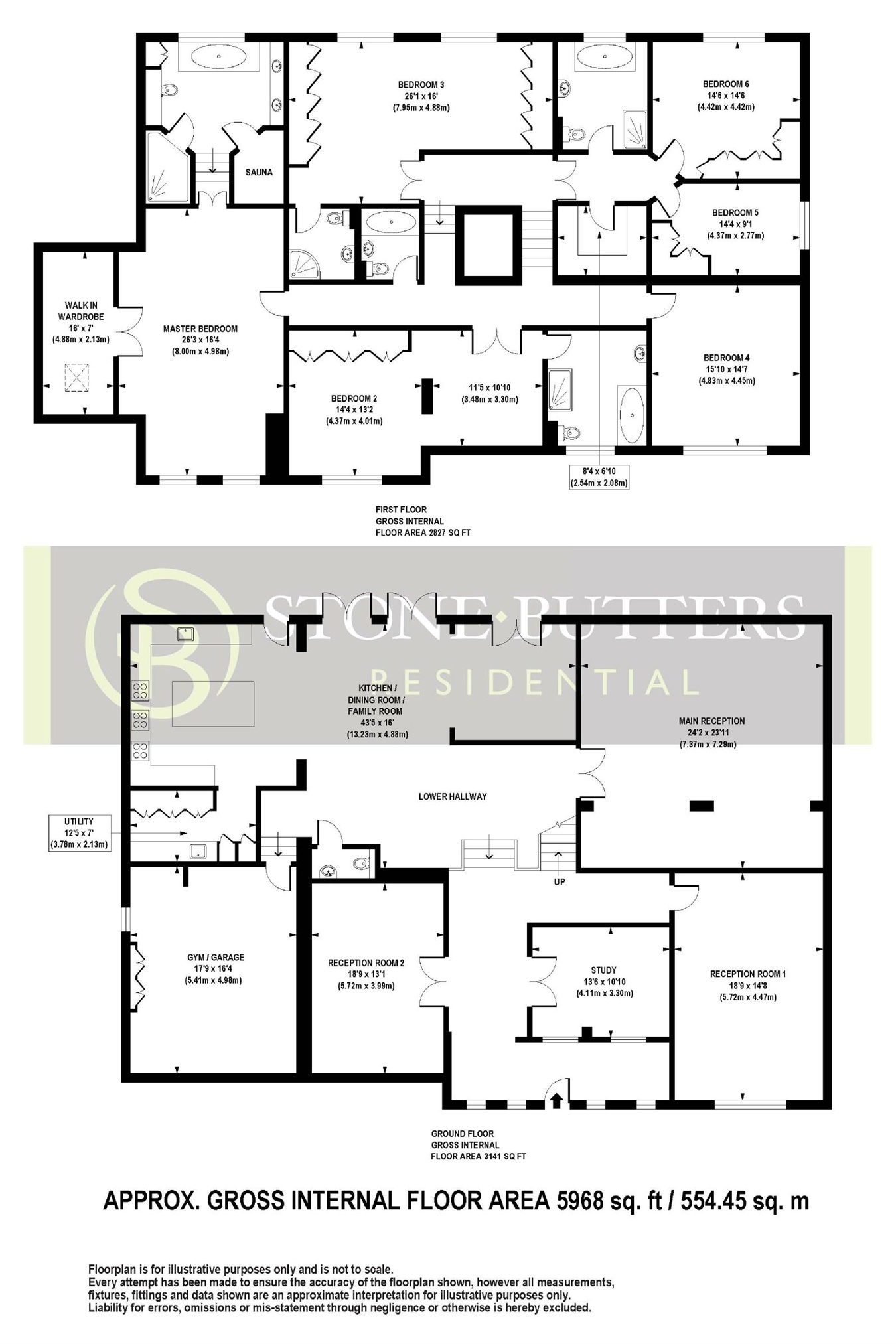 6 Bedrooms Detached house for sale in Caldecote Gardens, Bushey Heath, Hertfordshire WD23