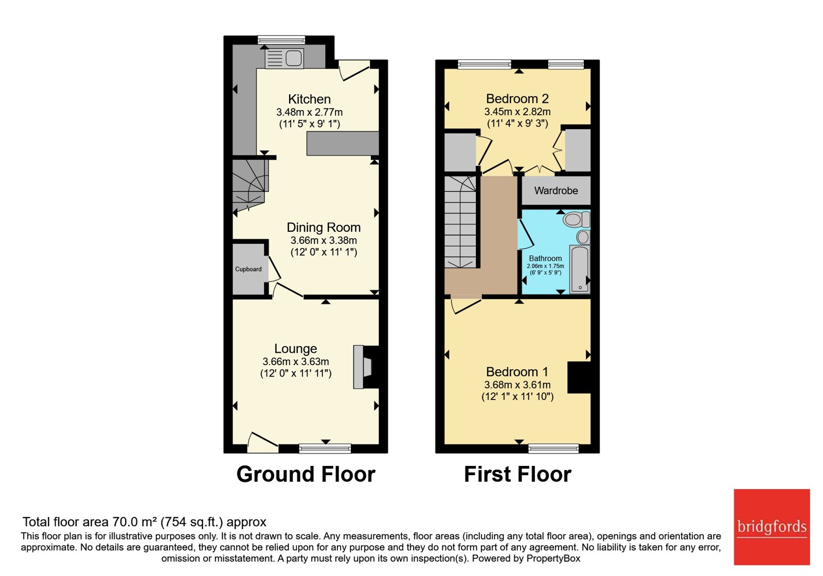 83, Oxford Road, Cheshire floorplan