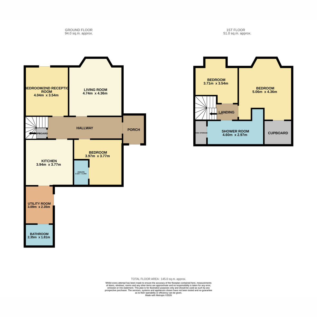 20, Americanmuir Road, Dundee floorplan