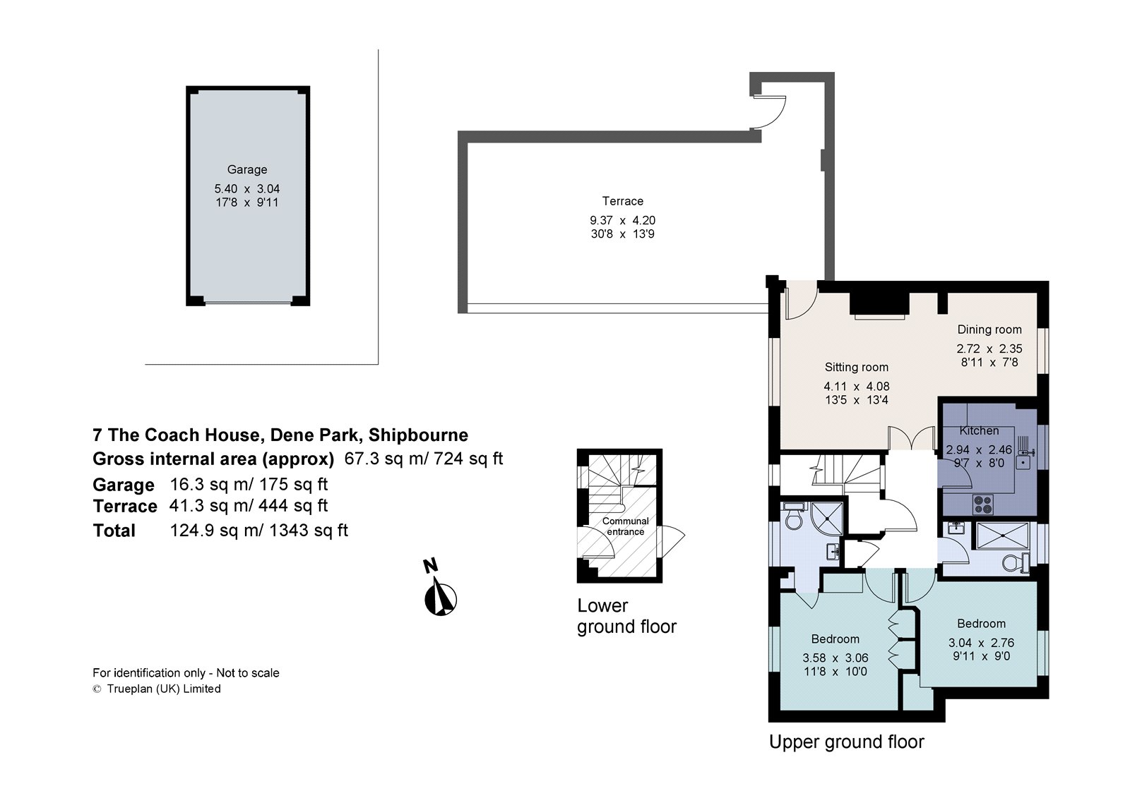 Flat 7, The Coach House,, Dene Park, Tonbridge floorplan