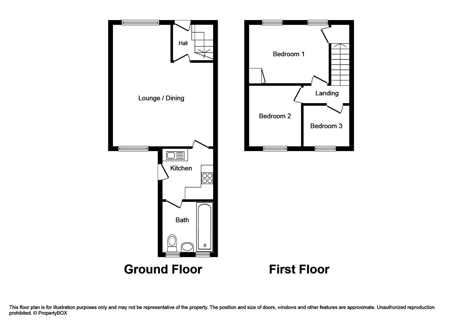 3 Bedrooms Terraced house for sale in Moorland Road, Bargoed CF81
