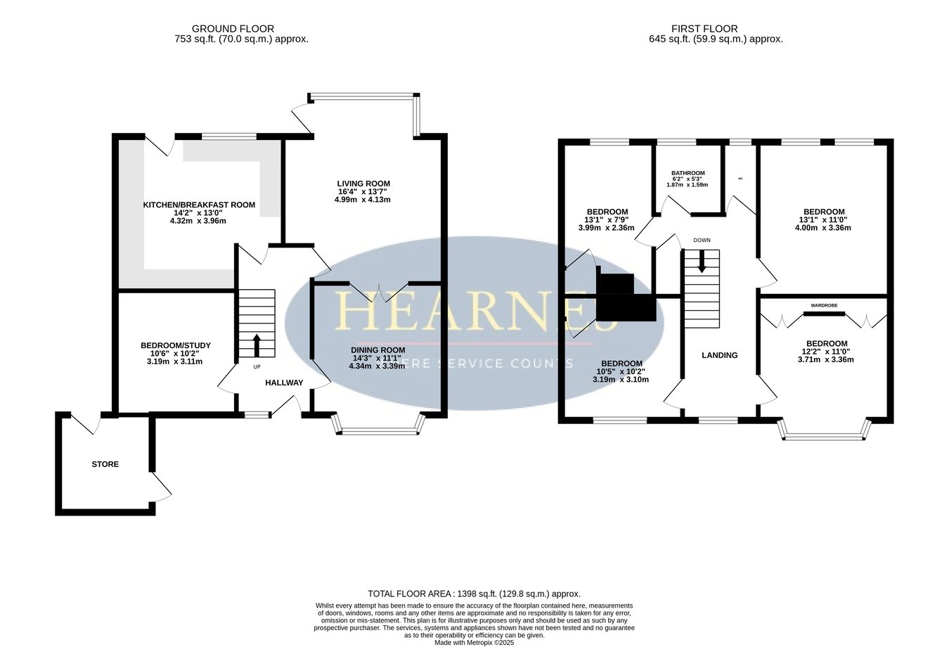 6, Fitzharris Avenue, Bournemouth floorplan