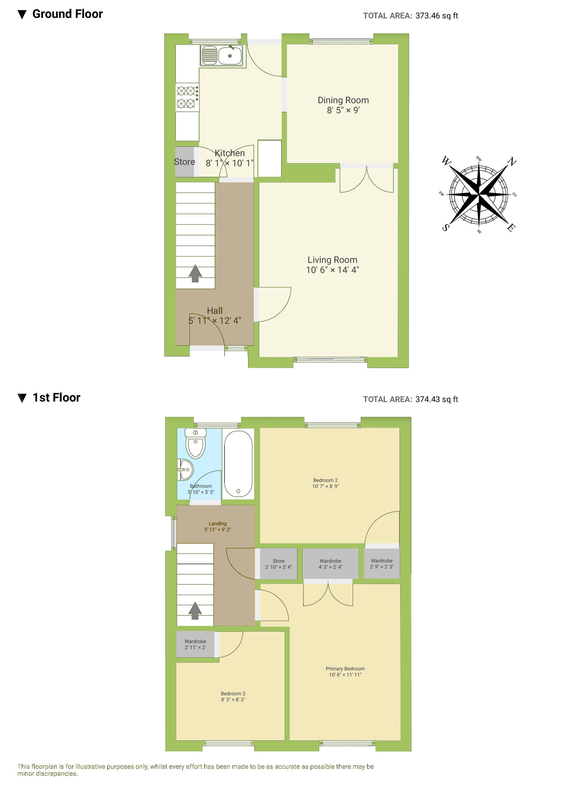 9 Clos Lancaster, Pontyclun floorplan