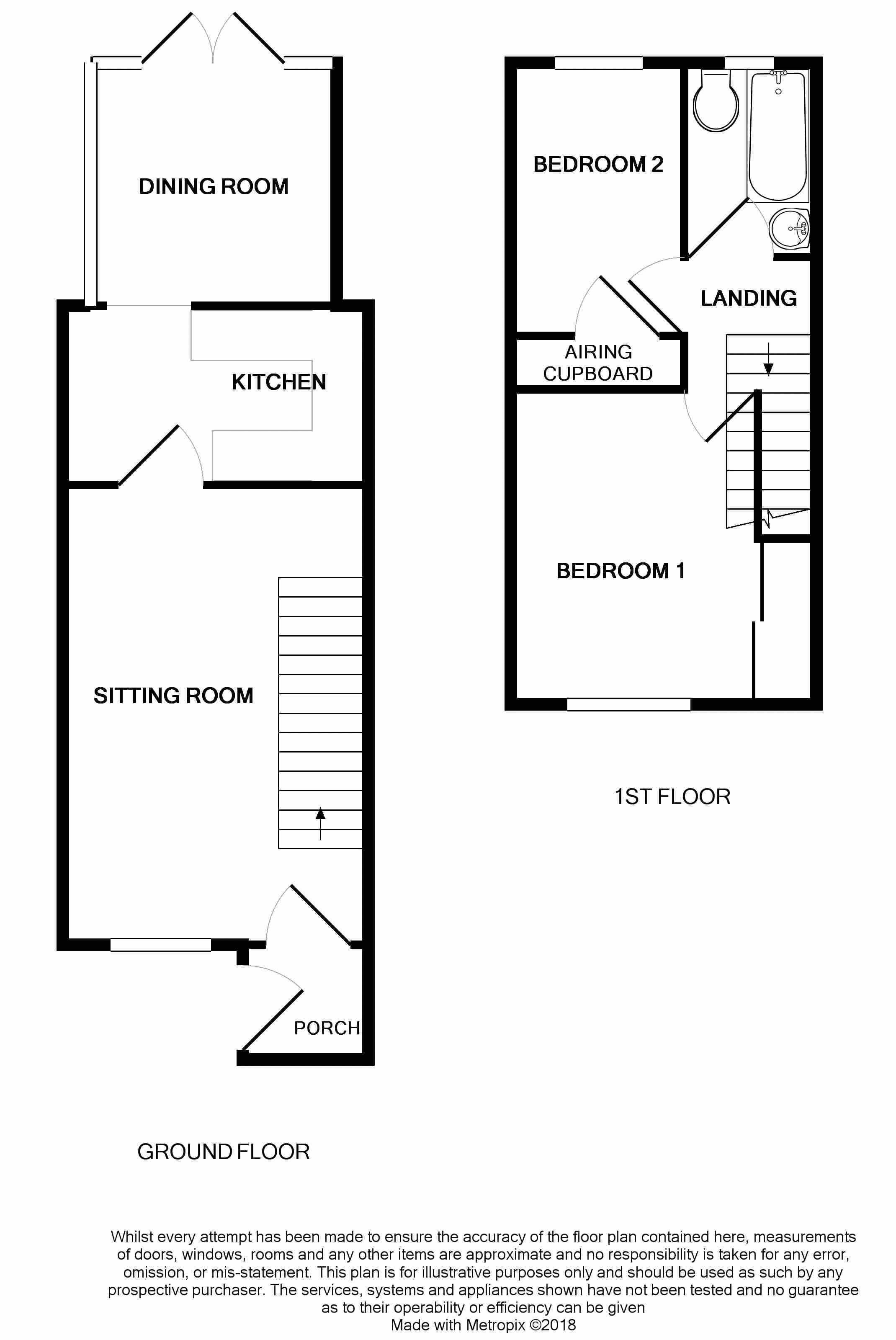 2 Bedrooms Terraced house for sale in Hayward Close, Clevedon BS21