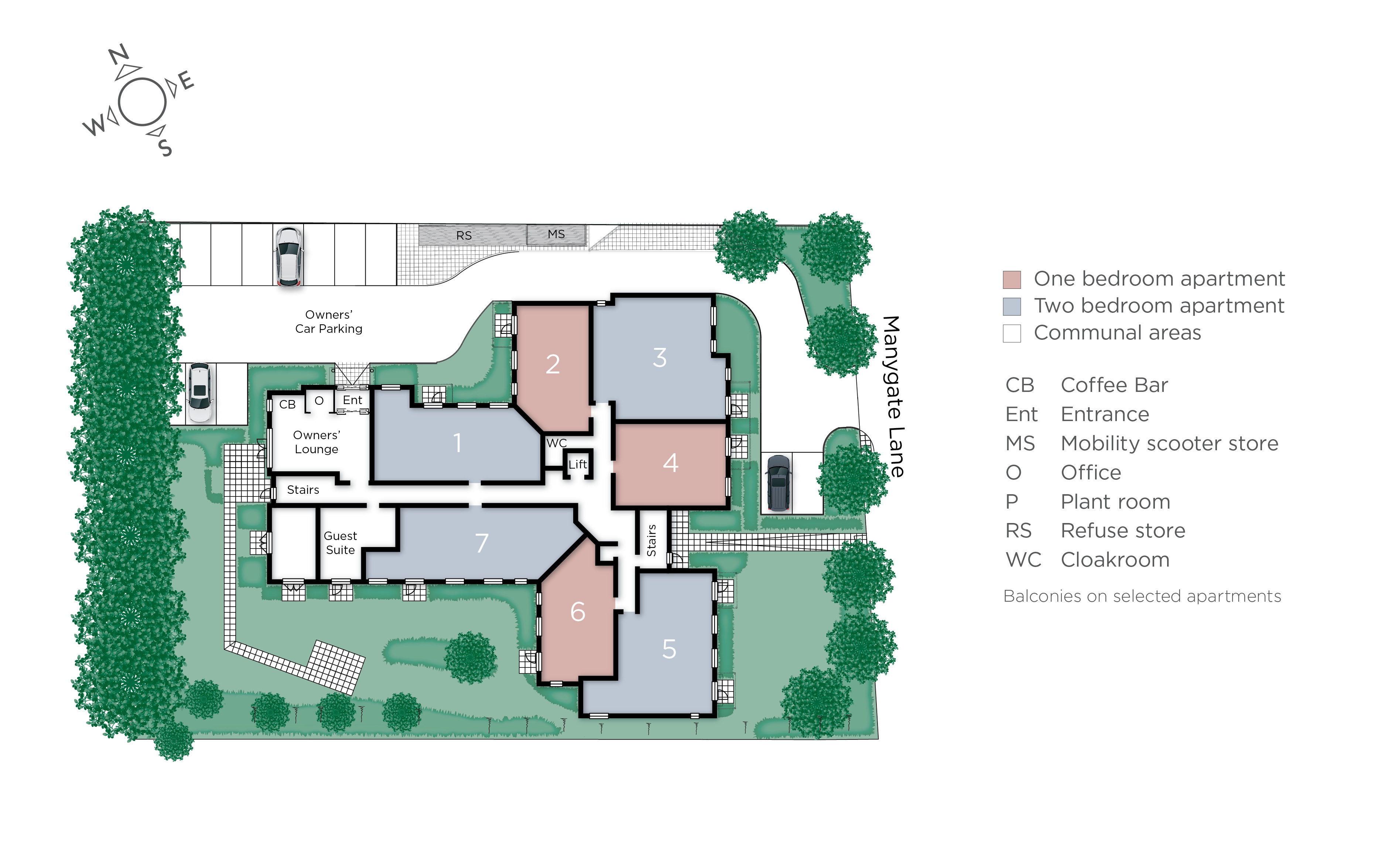Manygate Lane, Shepperton TW17, 1 bedroom triplex for sale 62808815