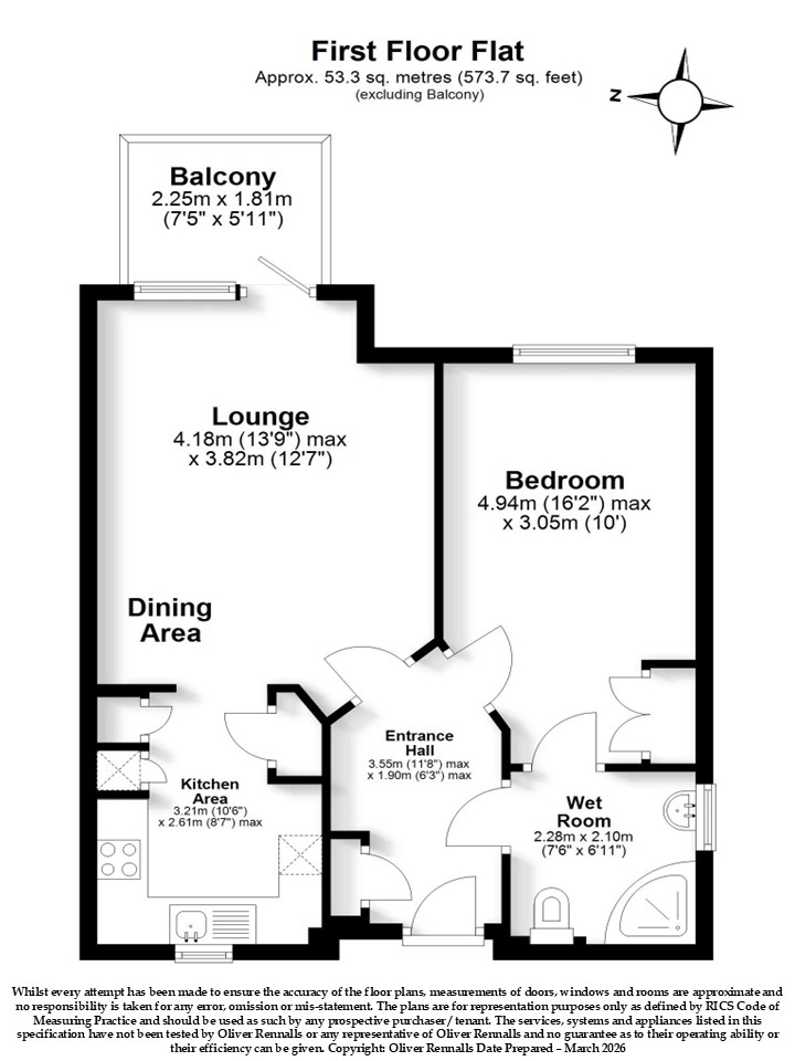 South Lake Crescent, Reading floorplan