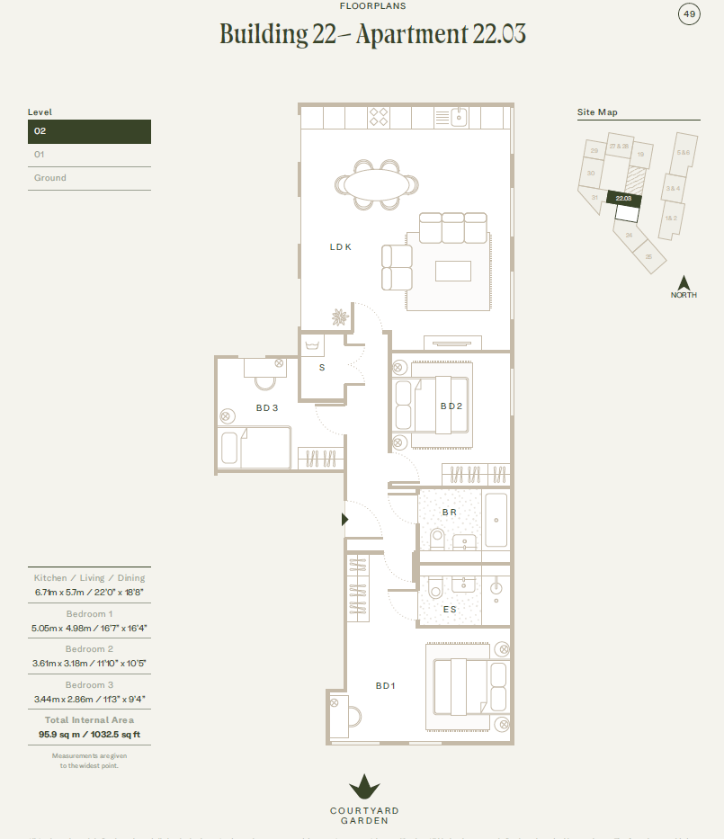 22.03,, Angel Village, London floorplan