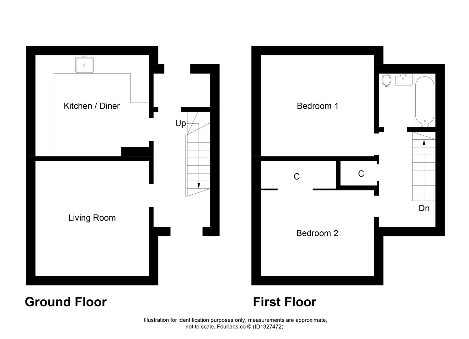 17, North Murchison Street, Wick floorplan
