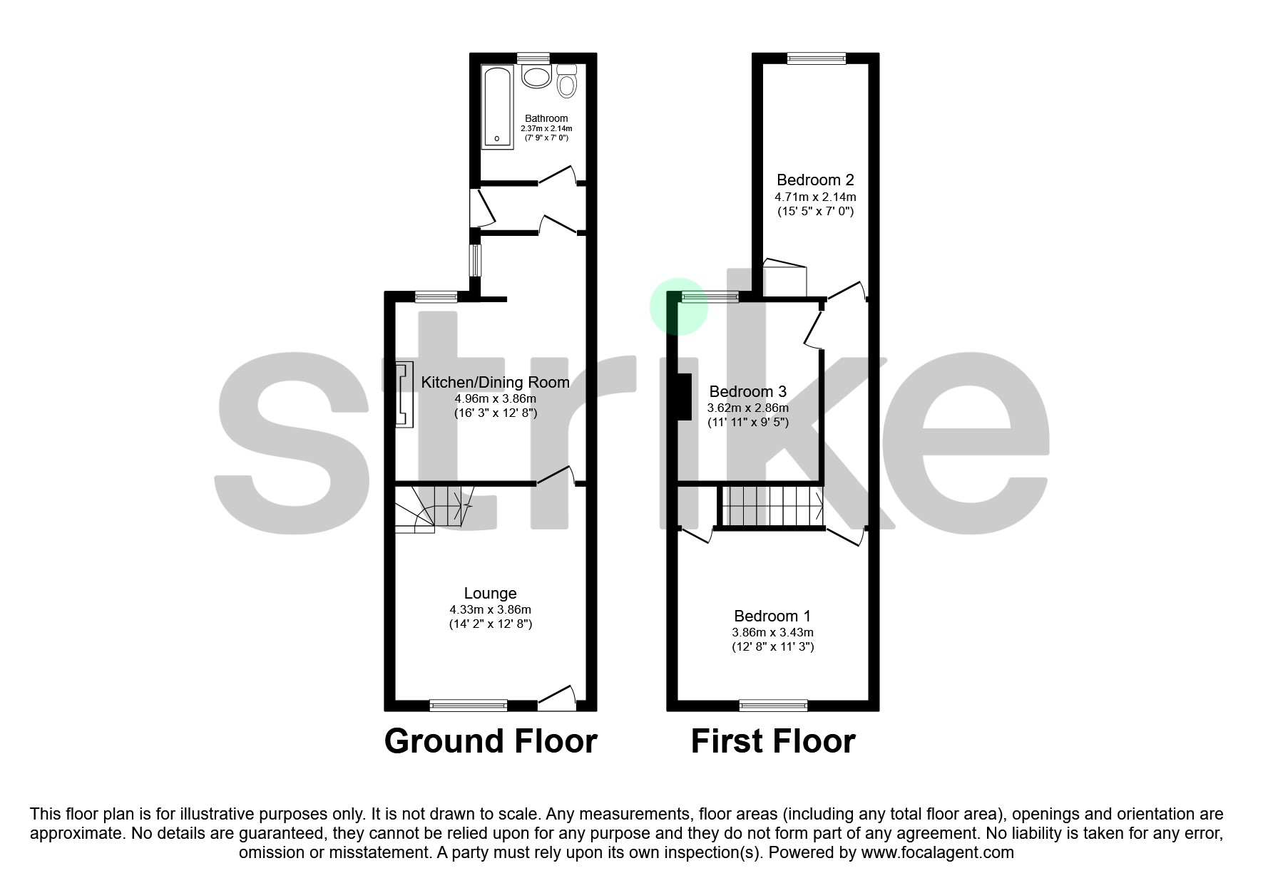 Orchard Street, Kettlebrook, Tamworth B77, 3 bedroom terraced house for