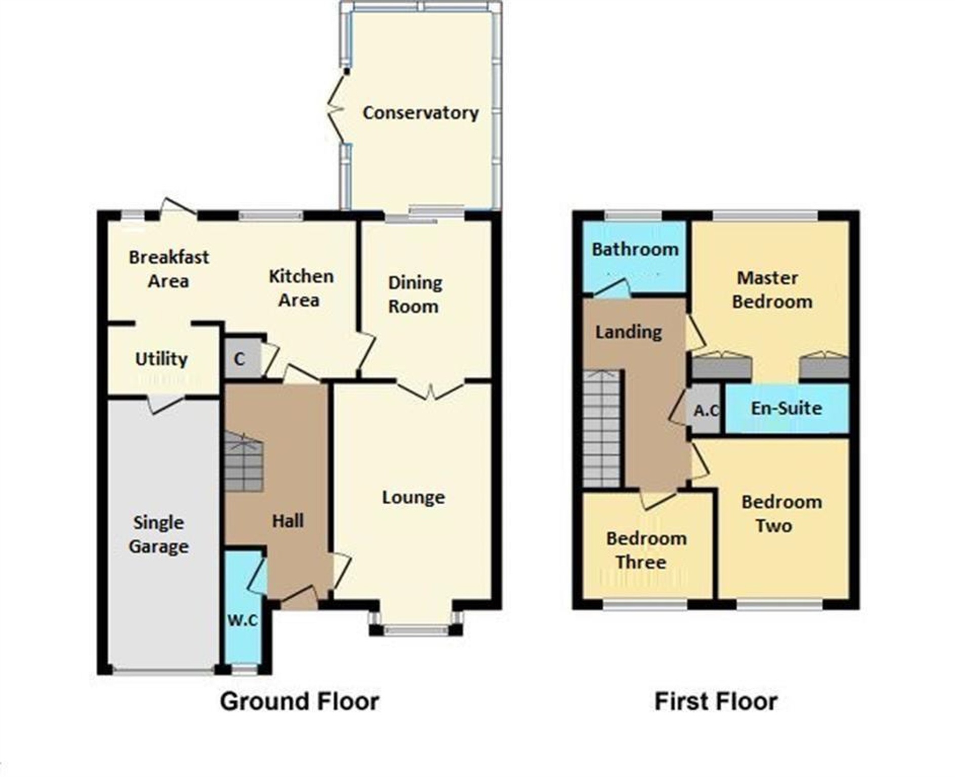 12, Middle Greeve, Northampton floorplan