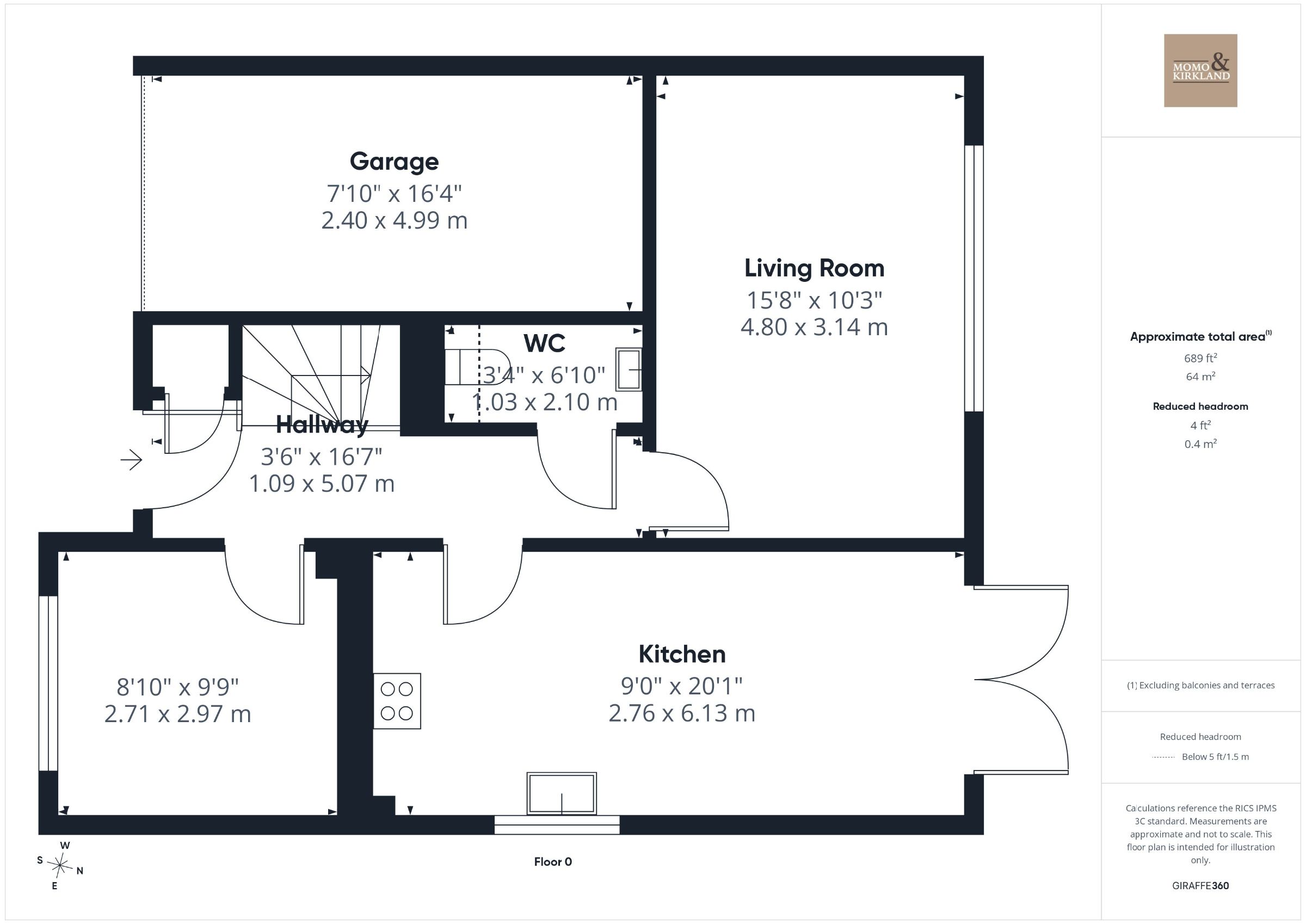 74 Daks Place, Larkhall floorplan
