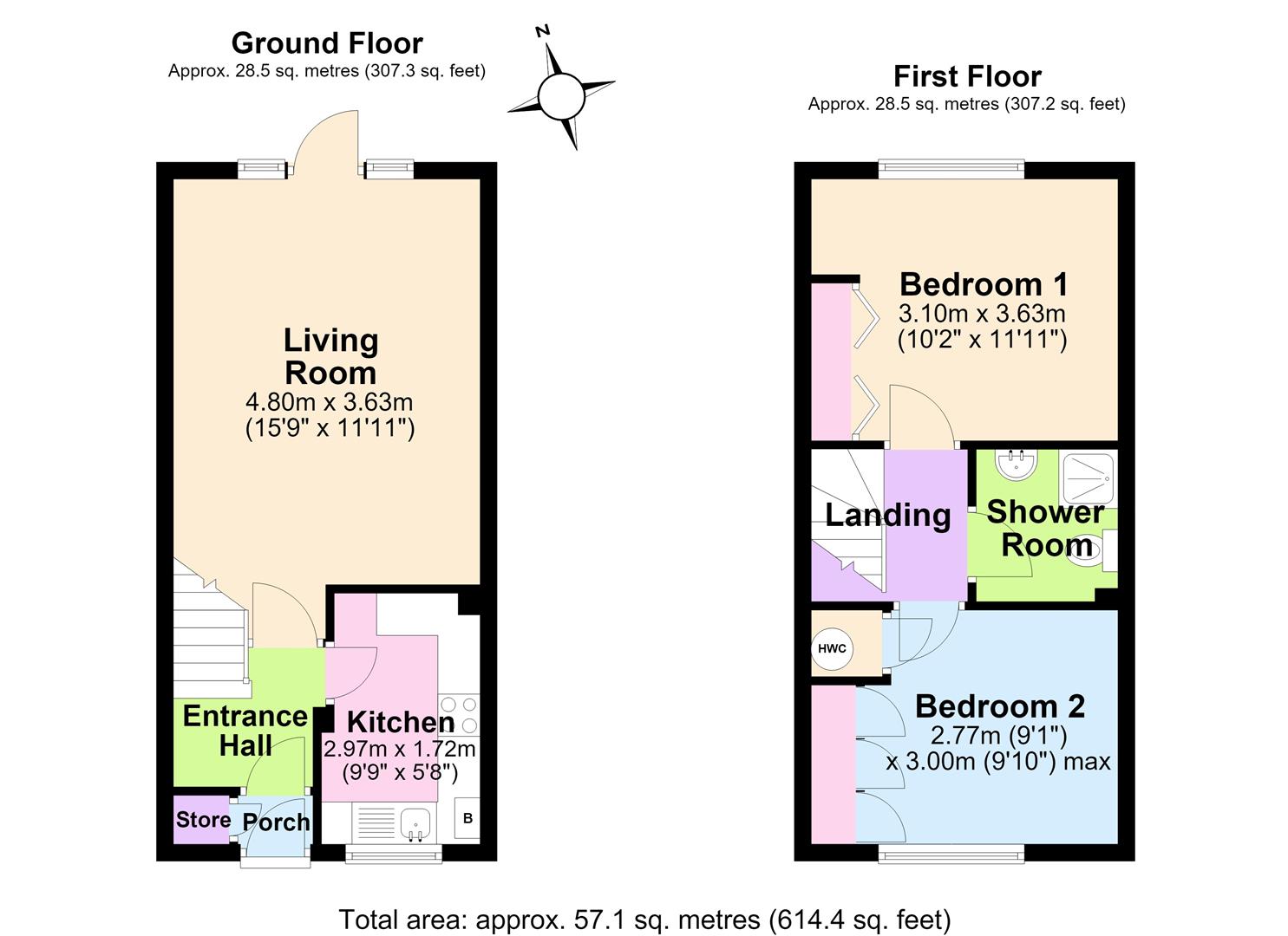 19, Vilberie Way, Hereford floorplan