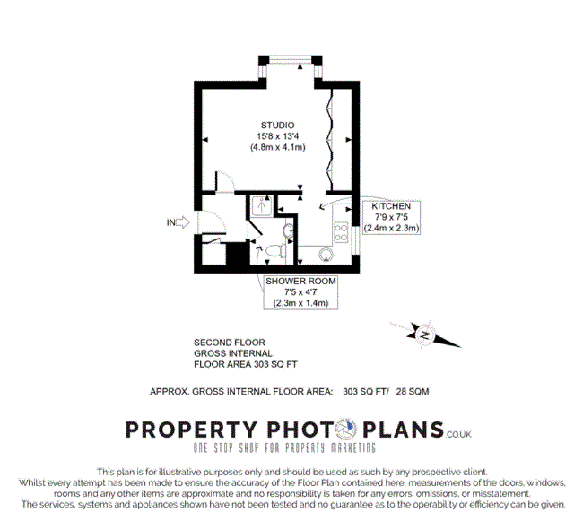 25, Kestrel Close, London floorplan