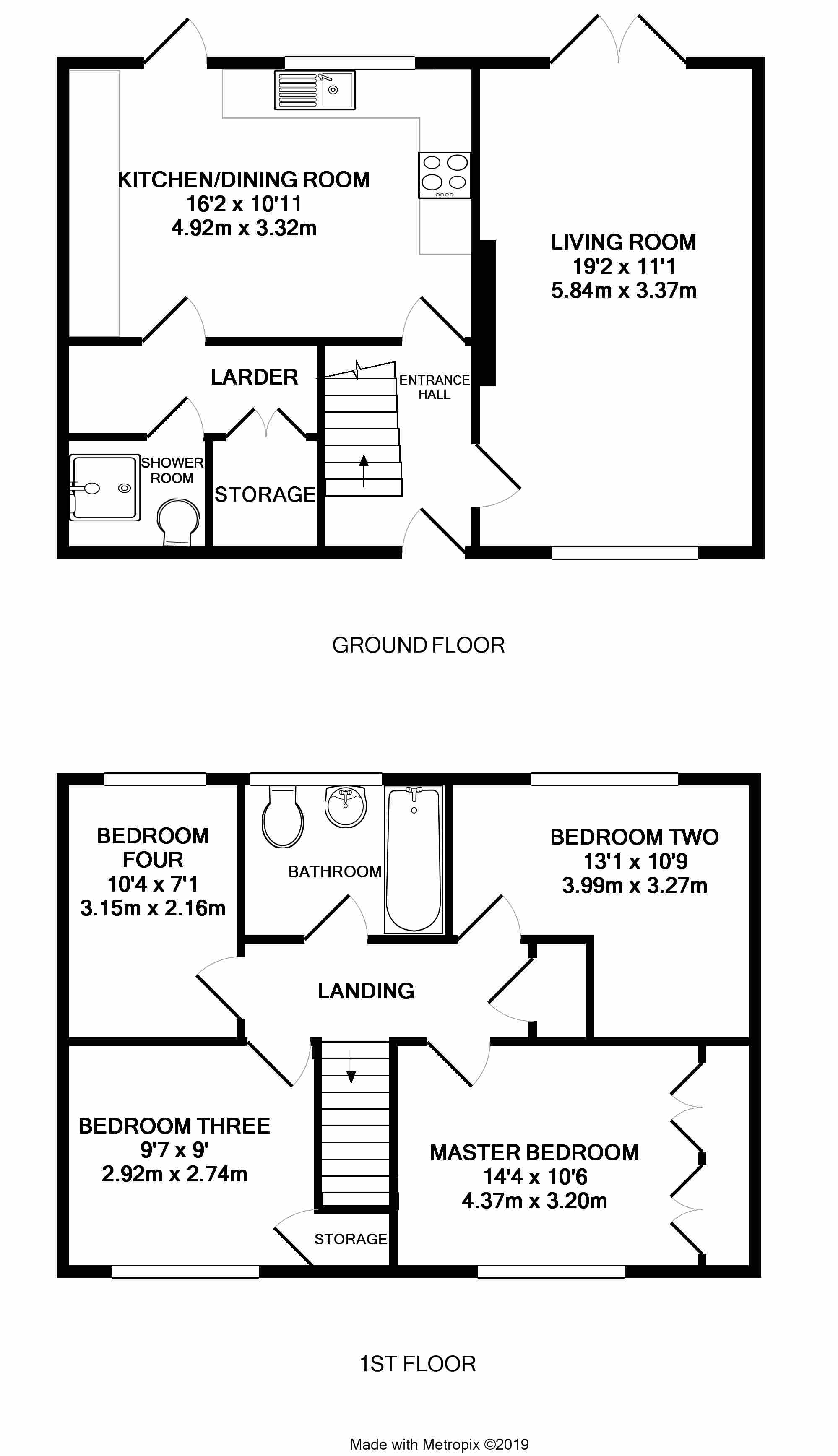 4 Bedrooms Terraced house for sale in Wilwood Road, Bracknell, Berkshire RG42
