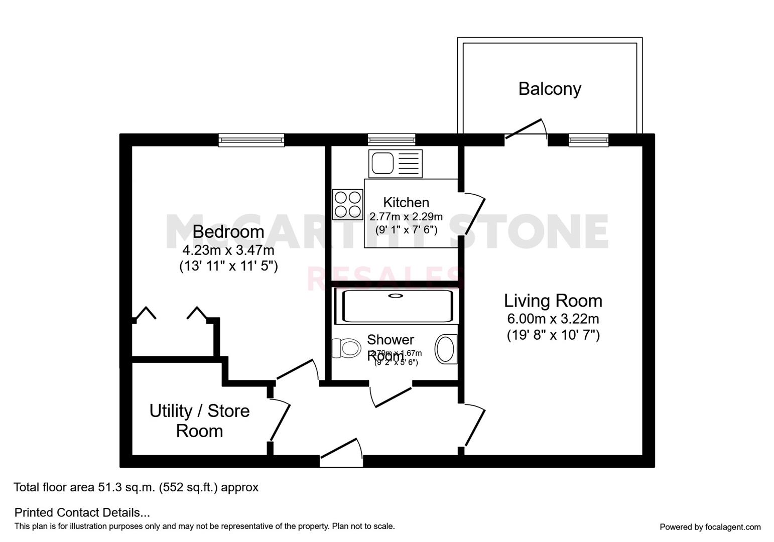 26 Lionheart Court, Sewardstone Road, Waltham Abbey floorplan