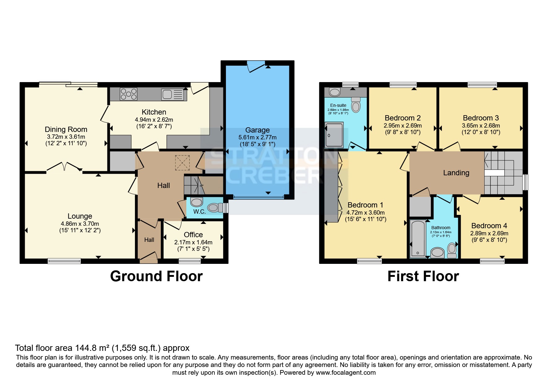 69, Woodgate Road, Cornwall floorplan
