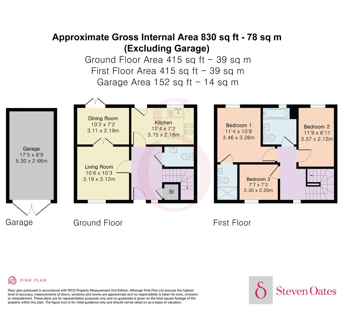 6 High Leigh Barns, Box Lane, Hoddesdon floorplan