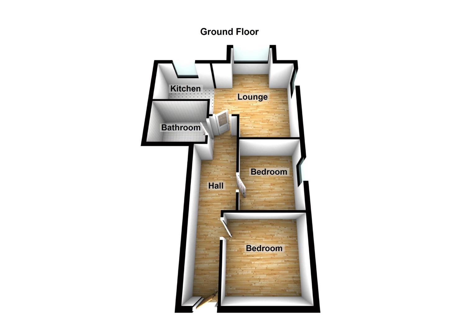 5, Millers Court, Stalybridge floorplan