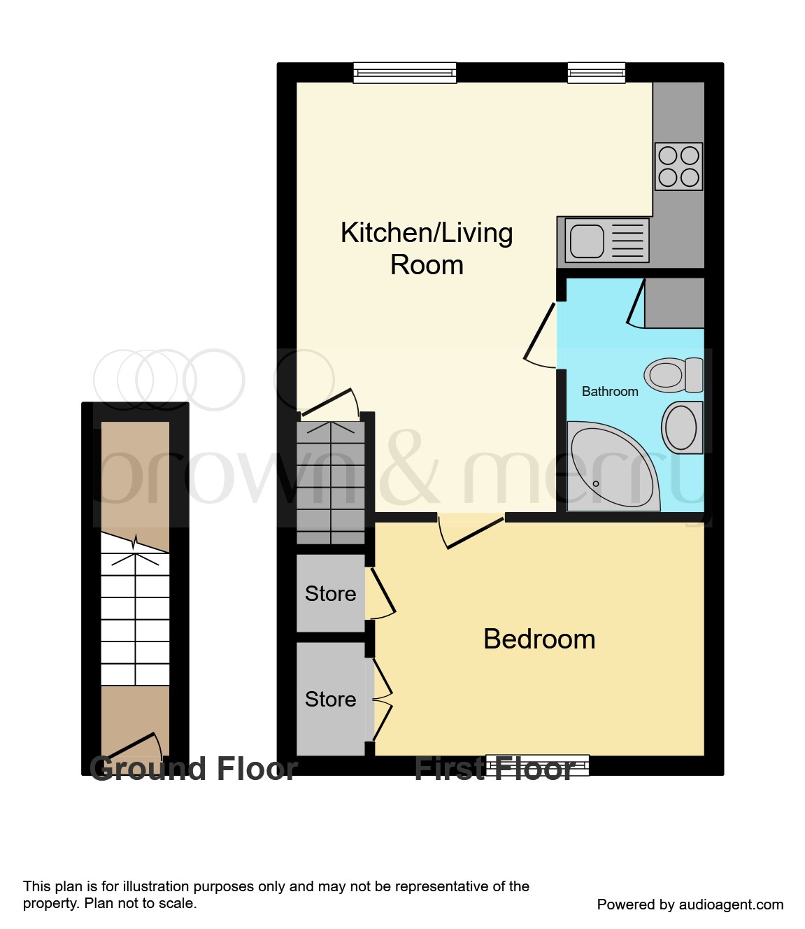 Brookside Close, Old Stratford, Milton Keynes MK19, 1 bedroom