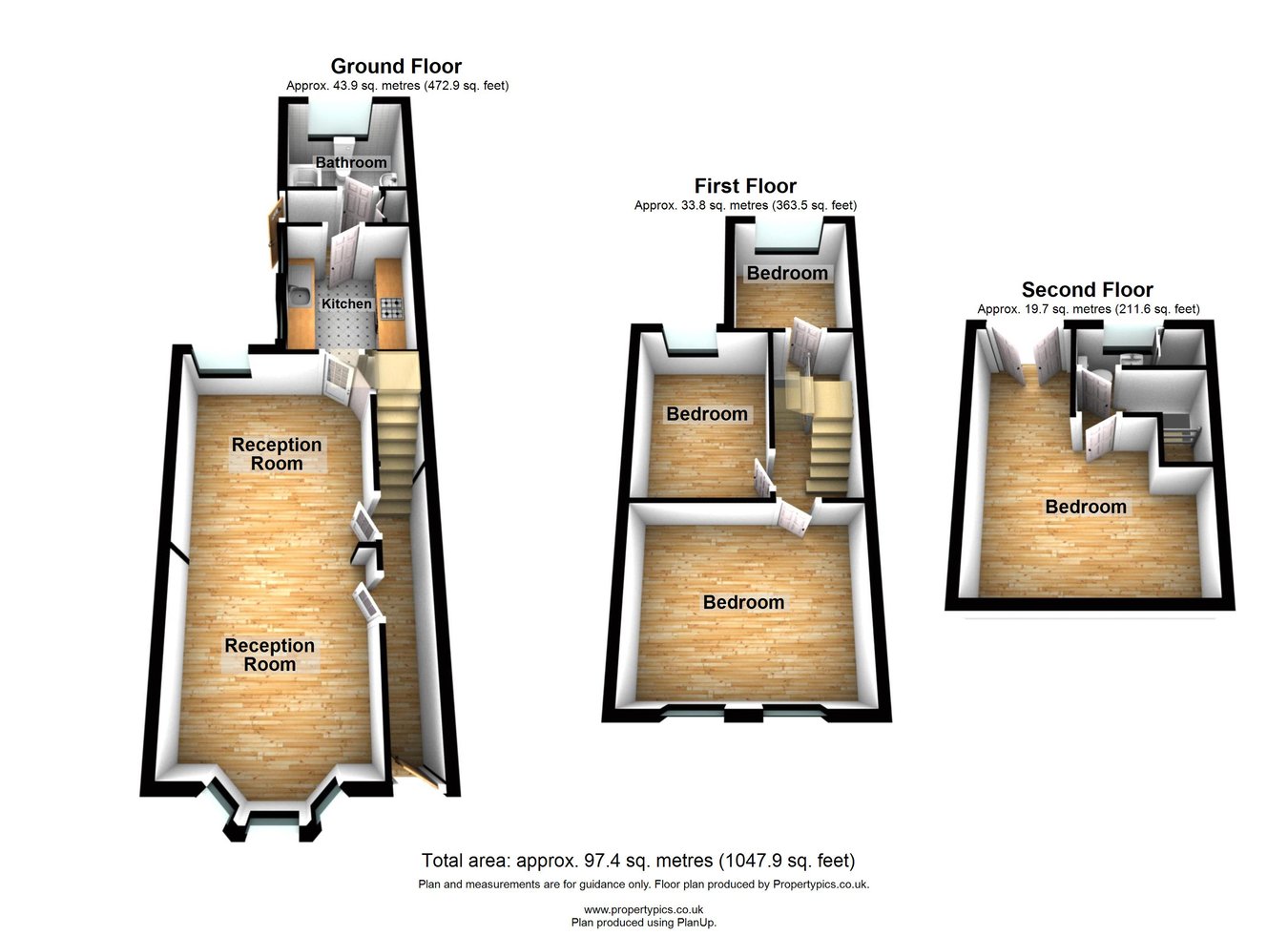 142, Mitcham Road, London floorplan