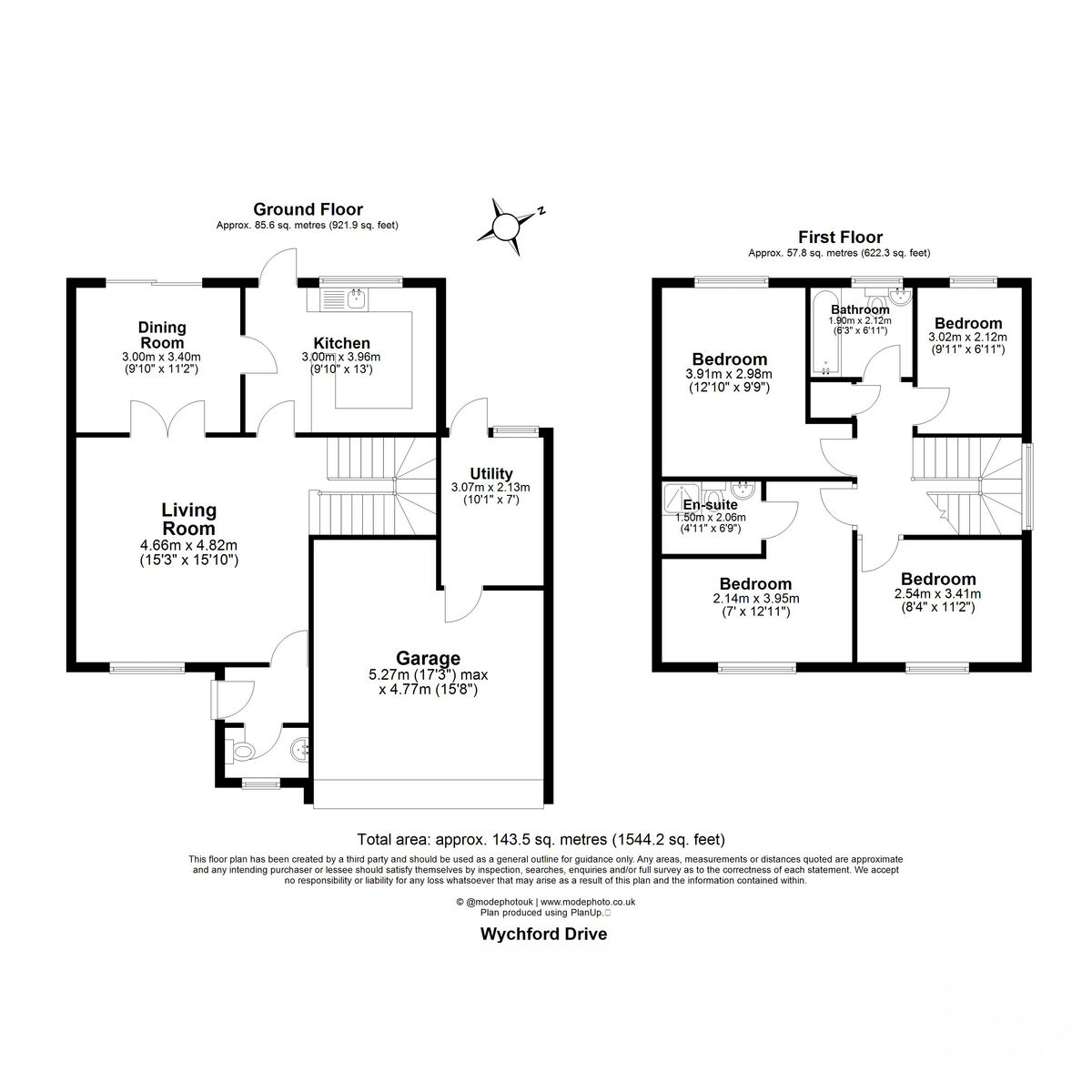 11, Wychford Drive, Sawbridgeworth floorplan