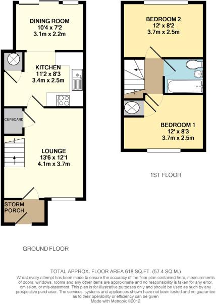2 Northfield Court, Northfield Road, Staines-upon-Thames floorplan