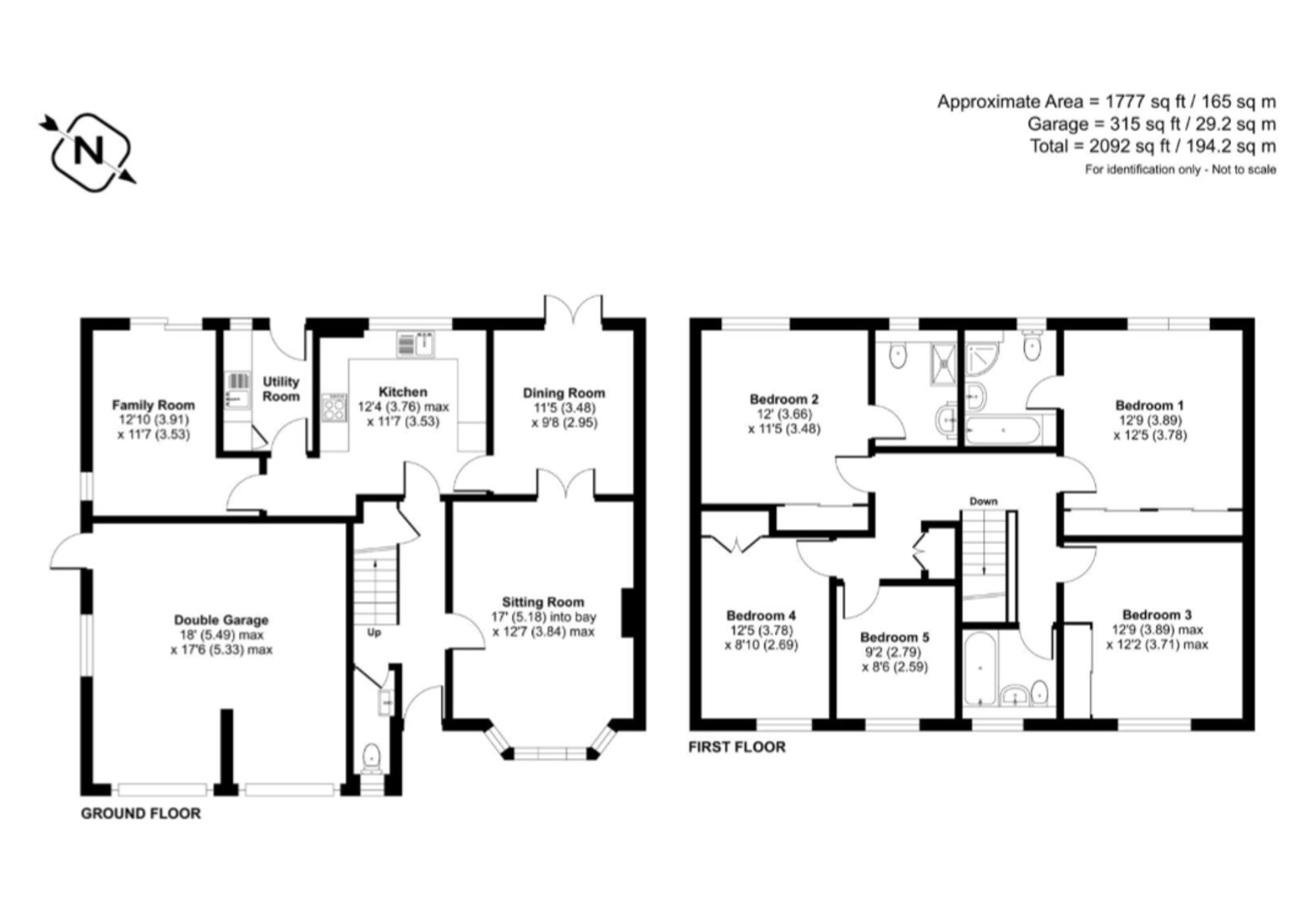 50 Britannia Gardens, Southampton floorplan