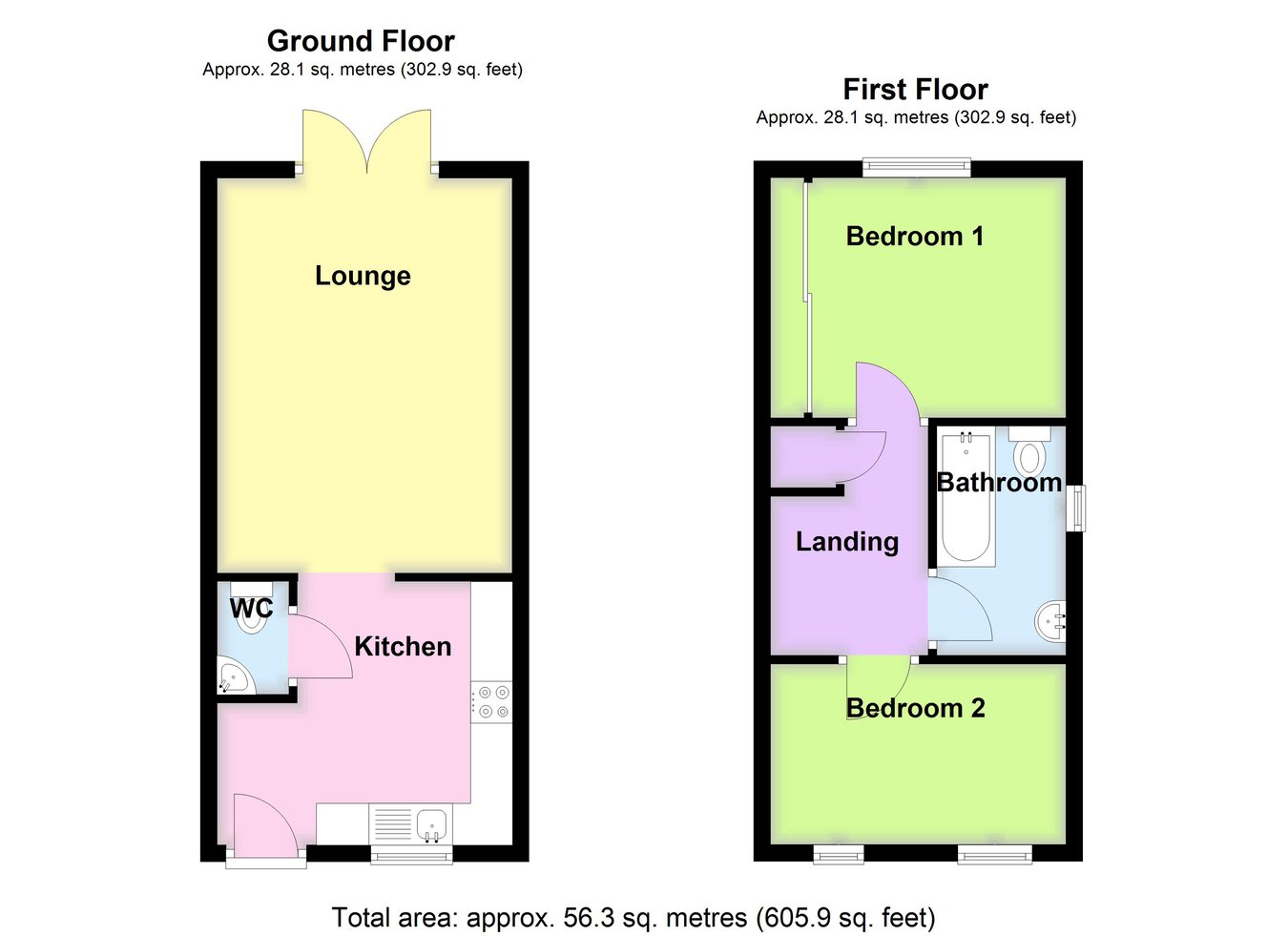 17, Jessop Court, Boston floorplan