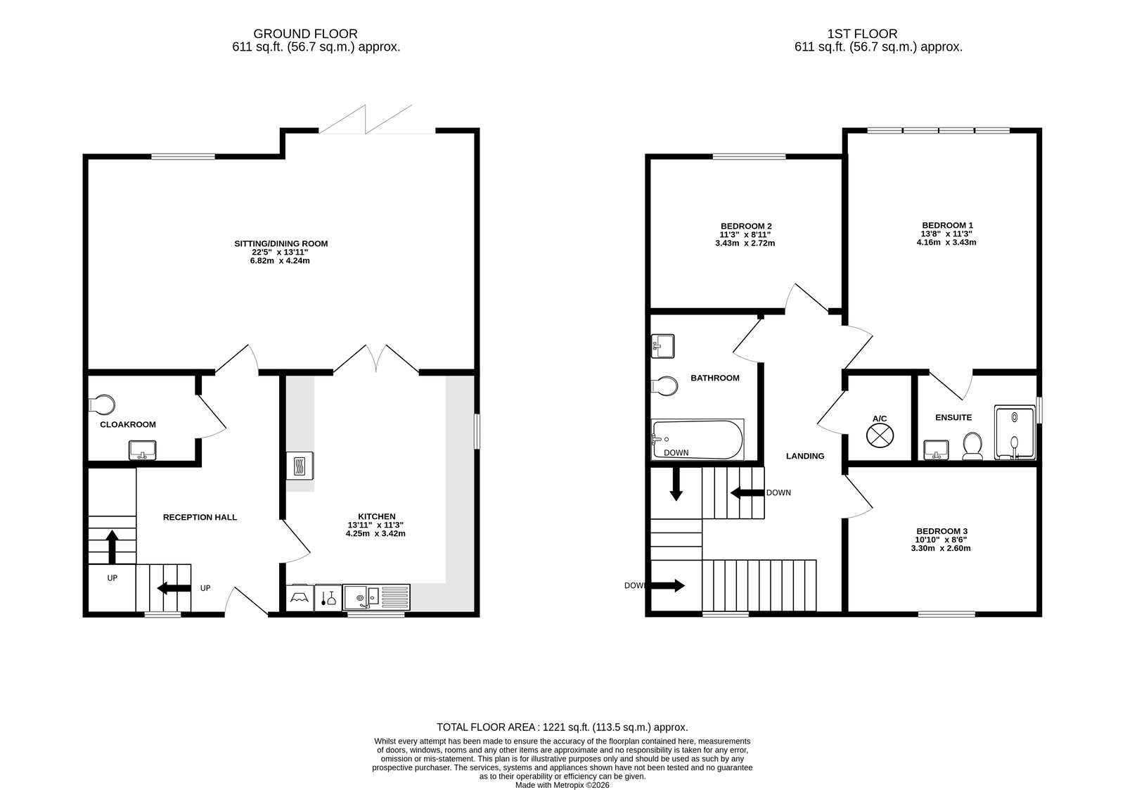 1C,Redmarley, Rock Meadow, Gloucestershire floorplan