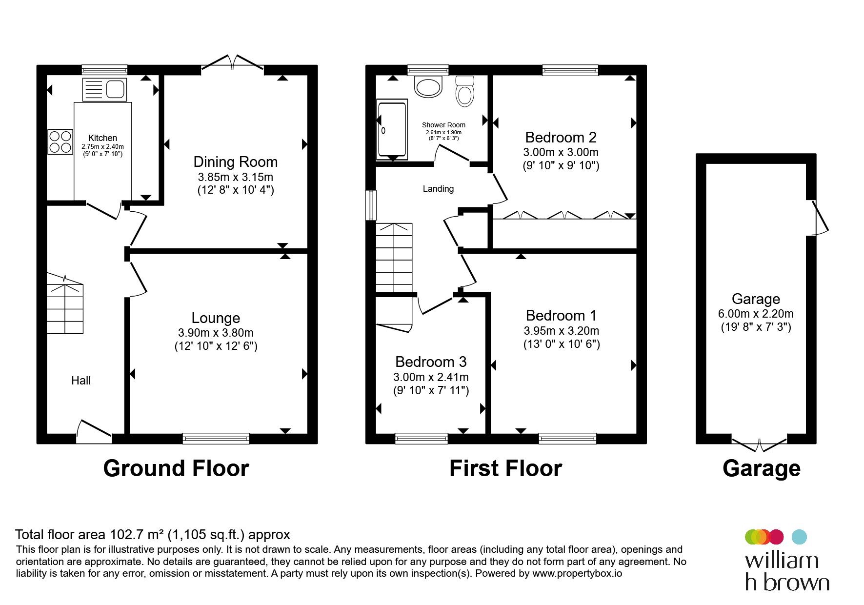 7, Faraday Close, Braintree floorplan